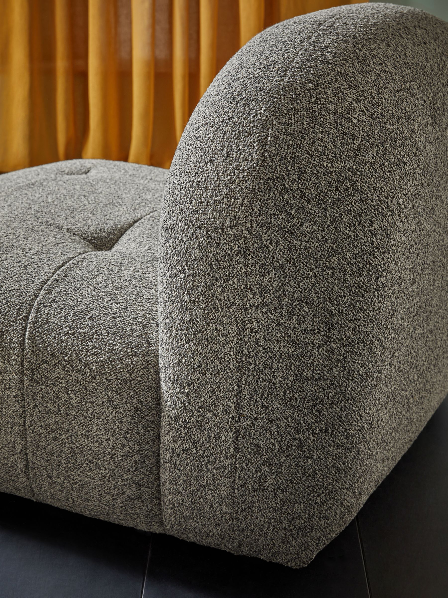 Alban Modular Sofa in Grey Marl Pax Boucle - Image 2 of 6