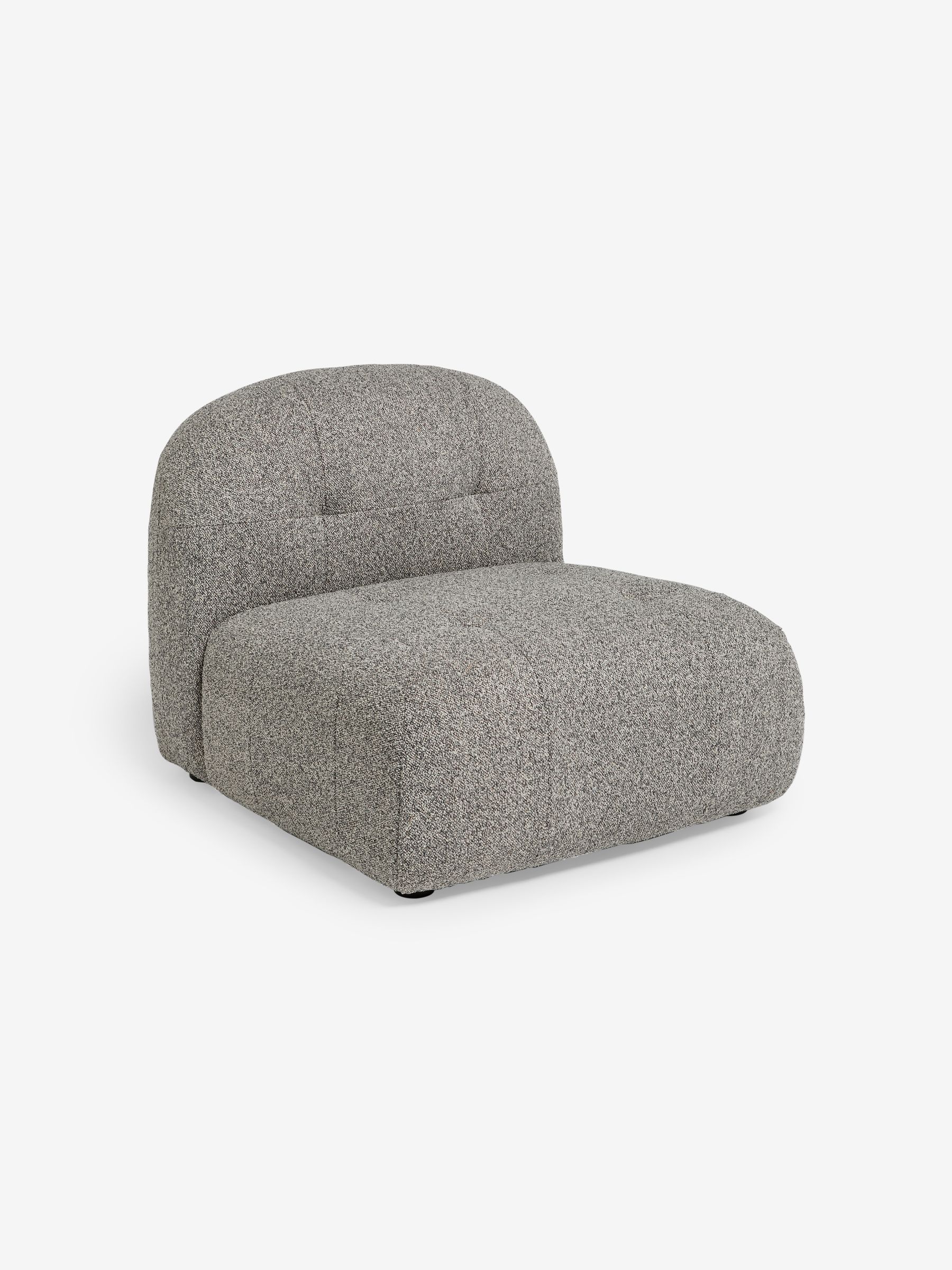 Alban Modular Sofa in Grey Marl Pax Boucle - Image 4 of 6