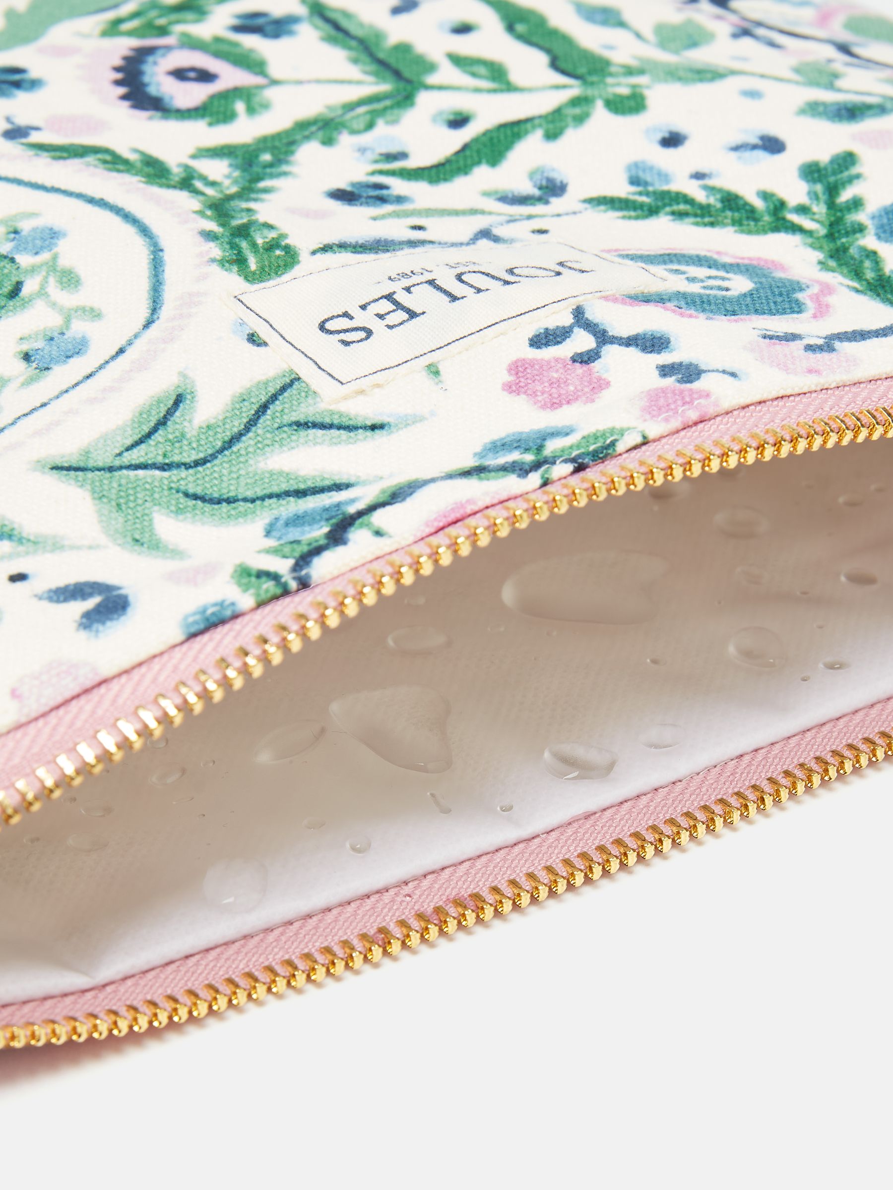 Carrywell Floral Zip Pouch - Image 3 of 4