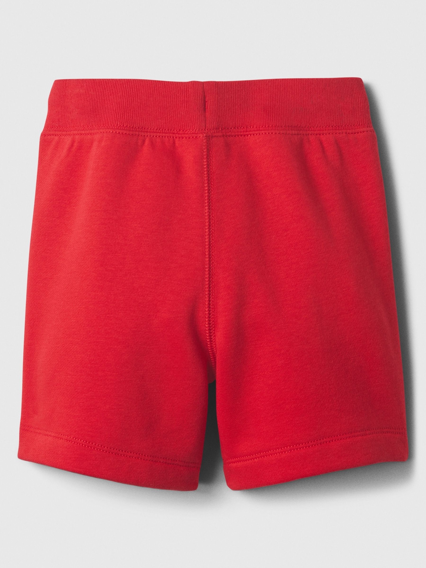 Red Pull On Logo Baby Jogger Shorts (Newborn-5yrs) | Gap