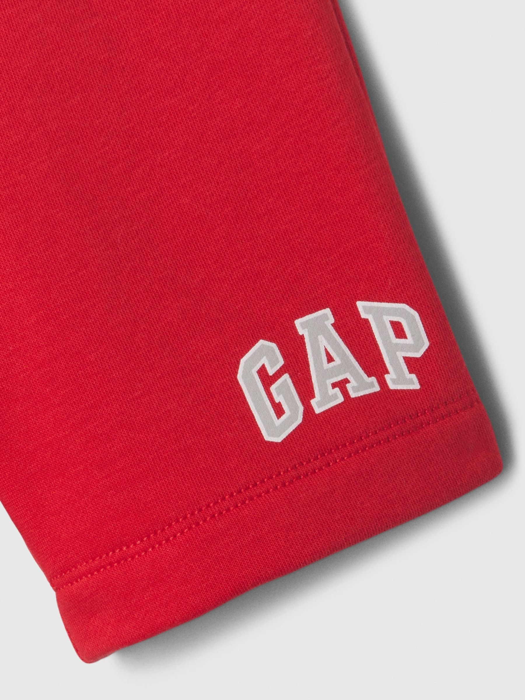 Red Pull On Logo Baby Jogger Shorts (Newborn-5yrs) - Image 3 of 3