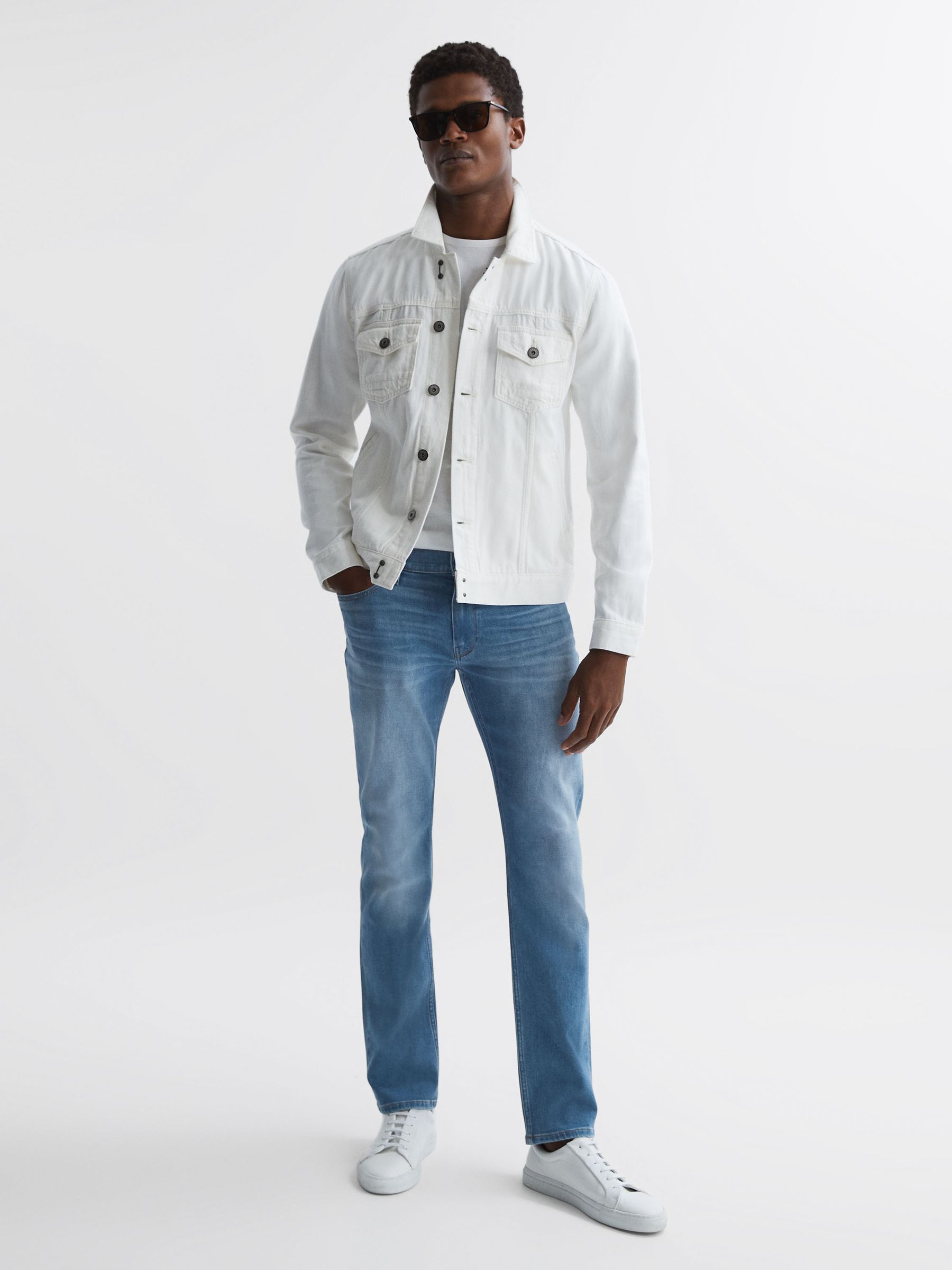 Paige High Stretch Jeans in Stanberry - Image 3 of 5
