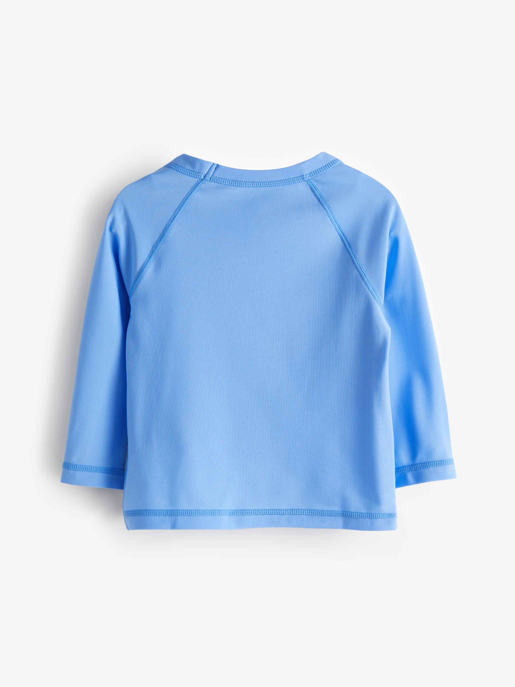 Blue Shark Long Sleeve Baby Rash Vest (6mths-5yrs) - Image 2 of 3