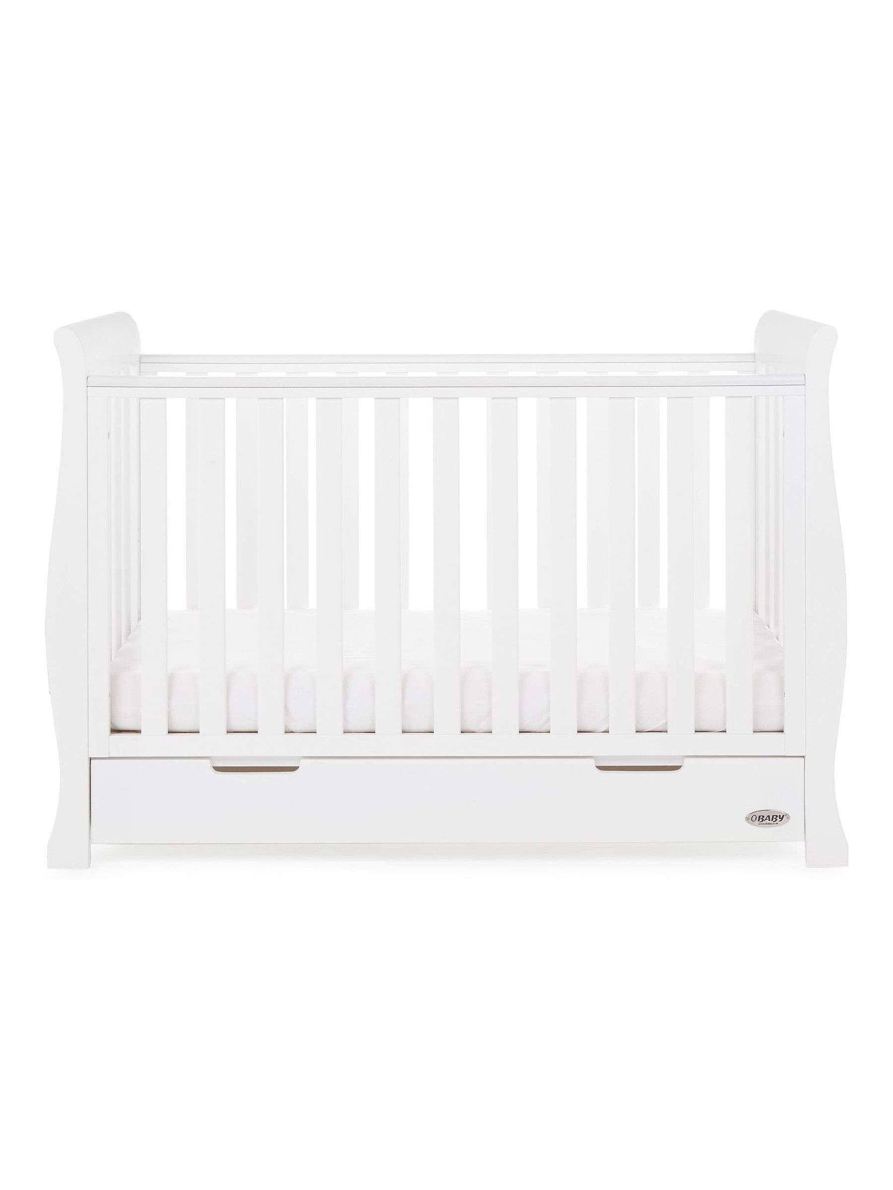 Obaby White Stamford Mini Cot Bed - Image 3 of 8
