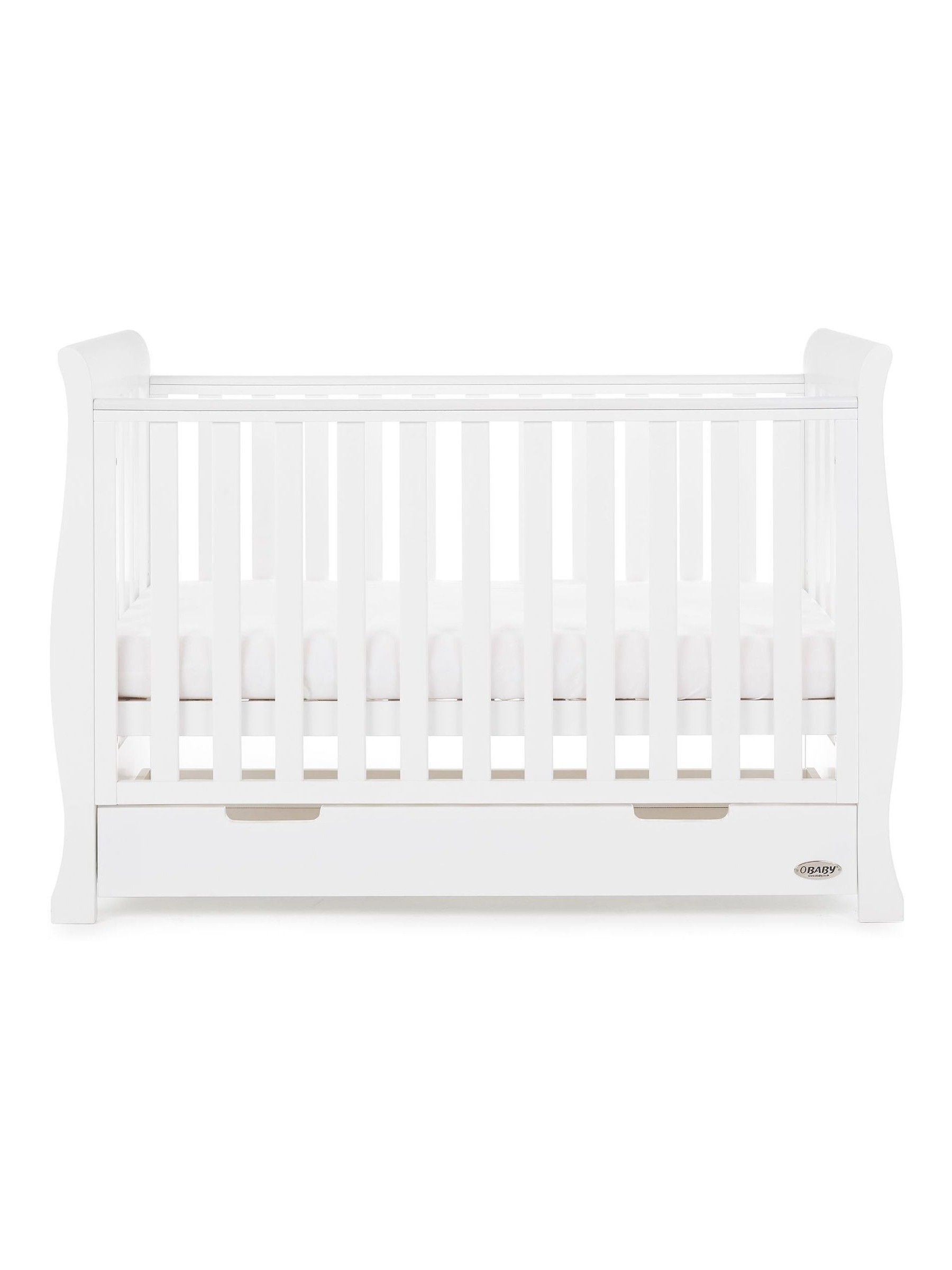 Obaby White Stamford Mini Cot Bed - Image 4 of 8