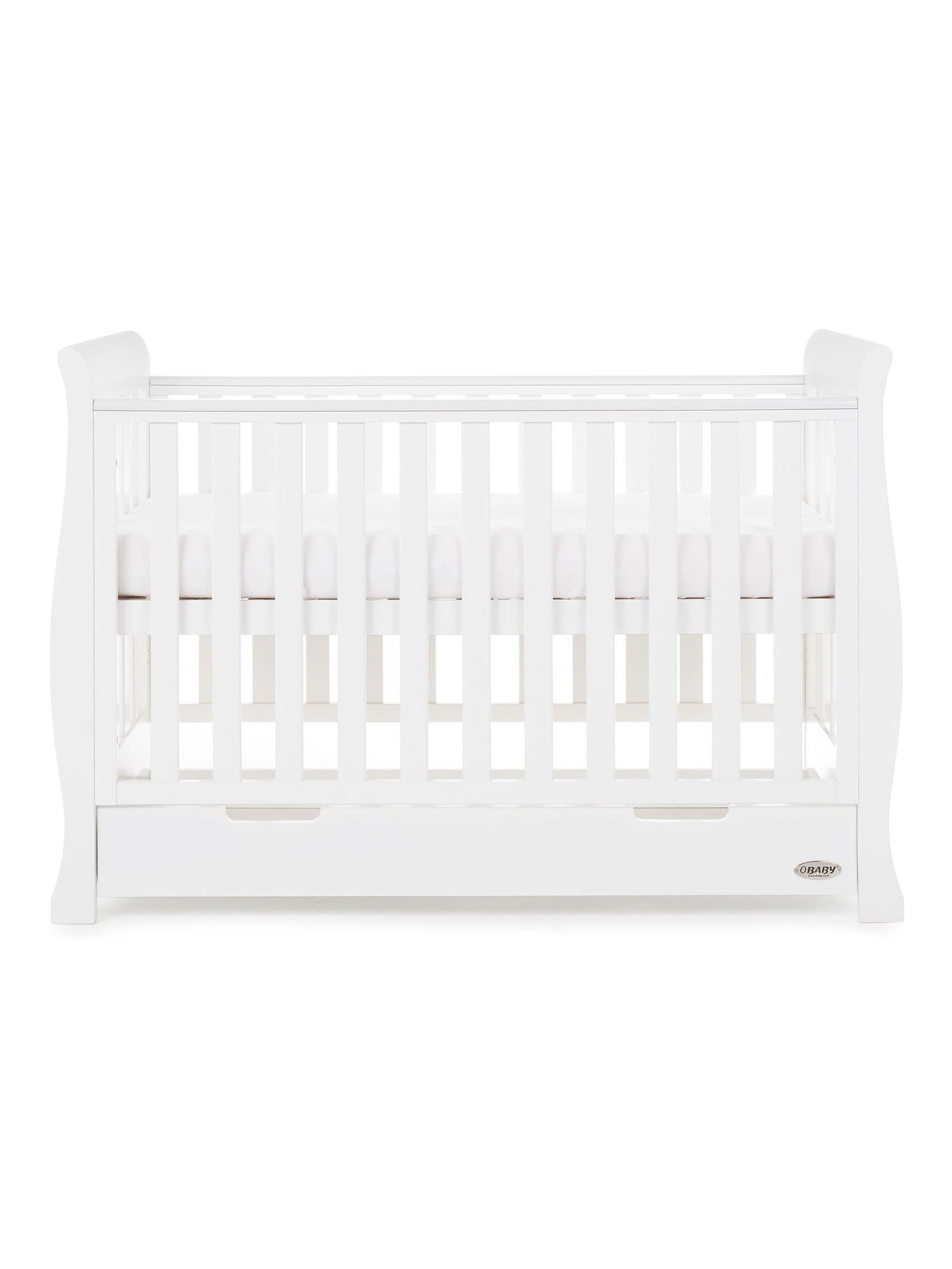 Obaby White Stamford Mini Cot Bed - Image 5 of 8