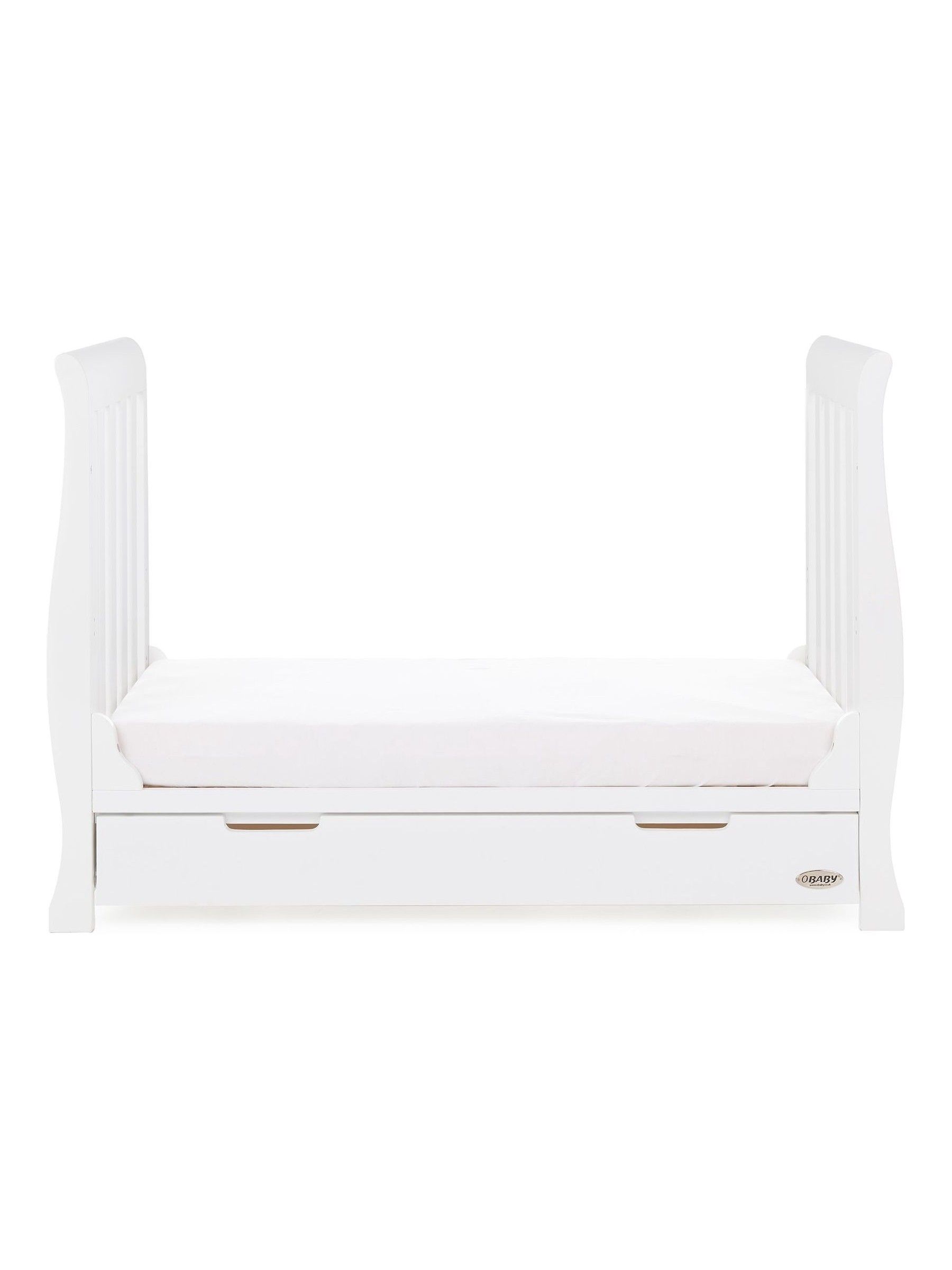 Obaby White Stamford Mini Cot Bed - Image 6 of 8