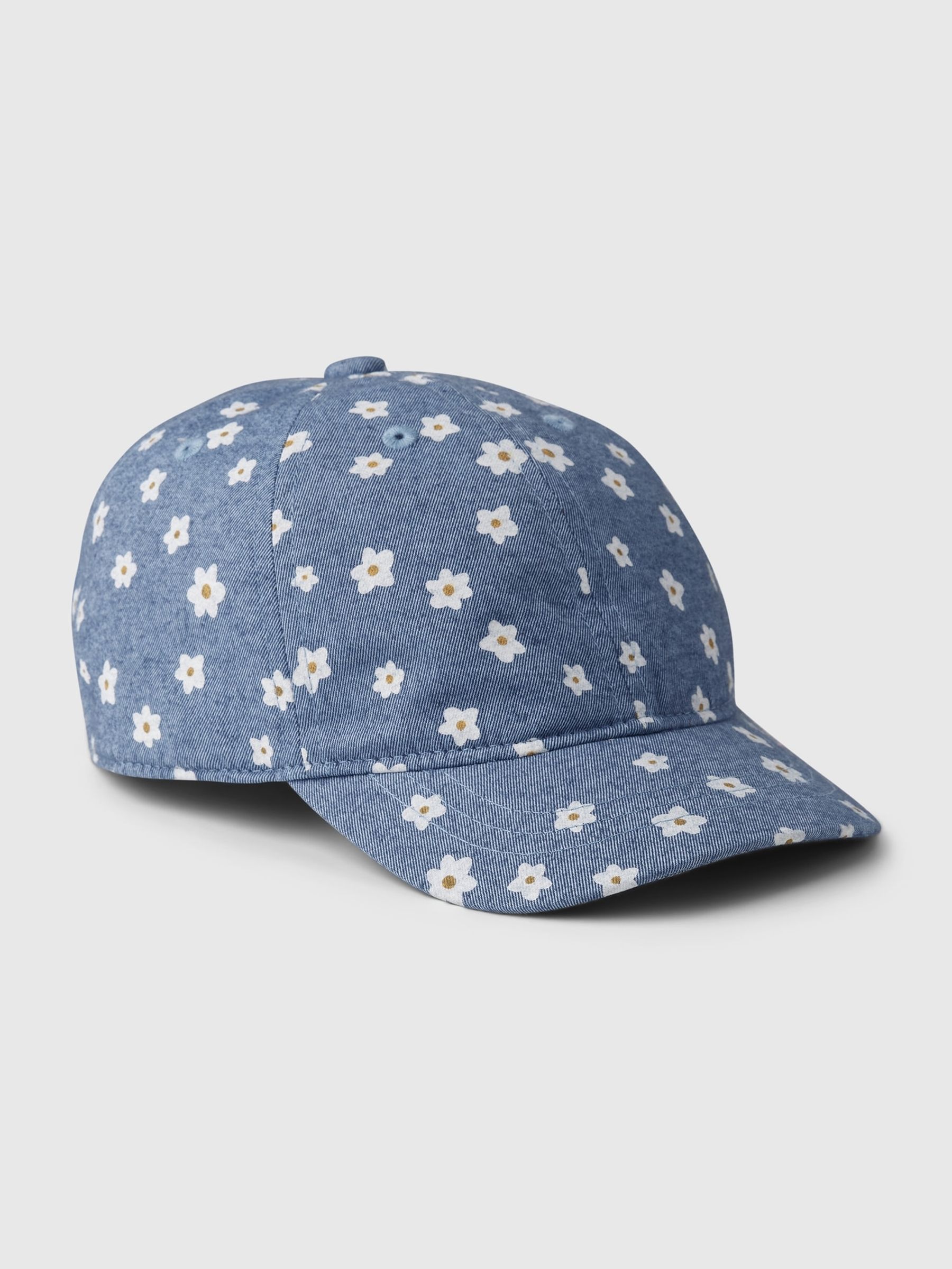 Blue Baby Graphic Print Baseball Hat - Image 1 of 1 Blue Baby Graphic Print Baseball Hat - Image 1 of 1