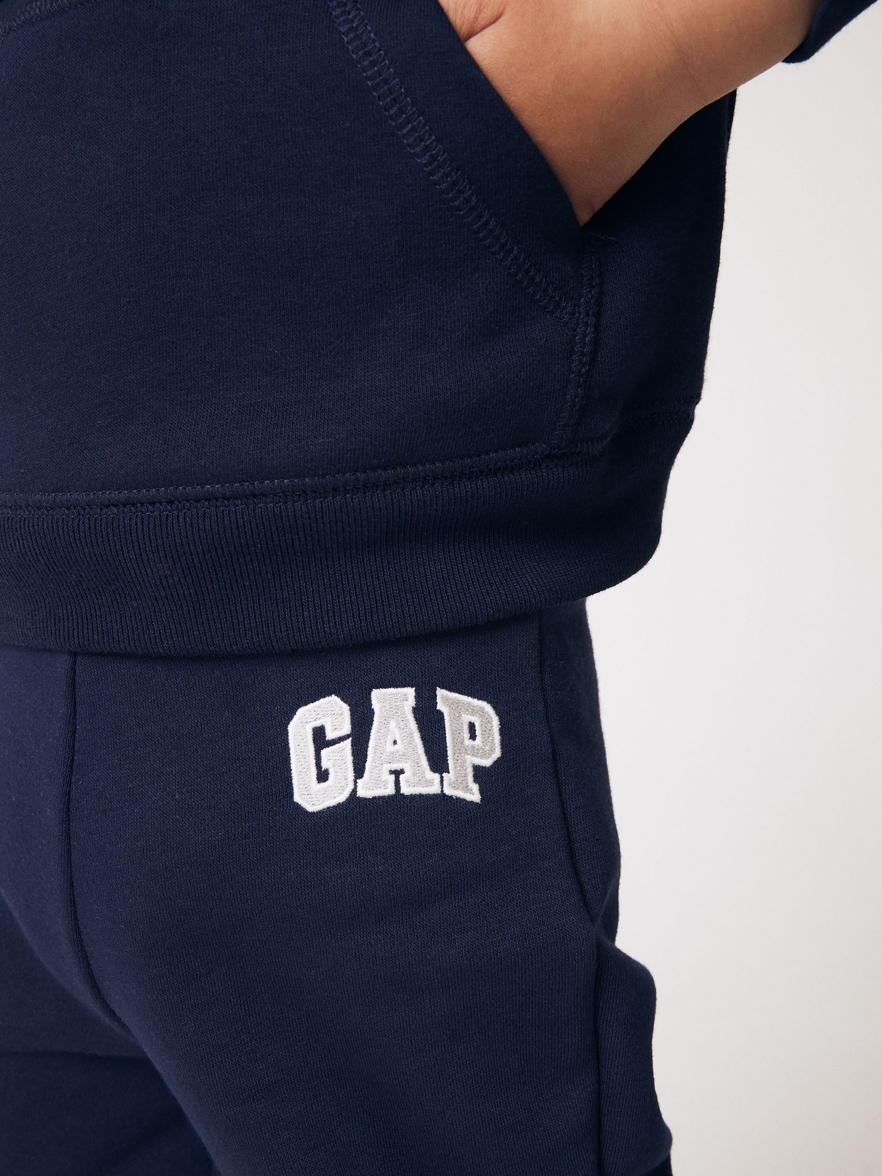 Blue Logo Pull On Fleece-Lined Joggers (Newborn-5yrs) - Image 4 of 7