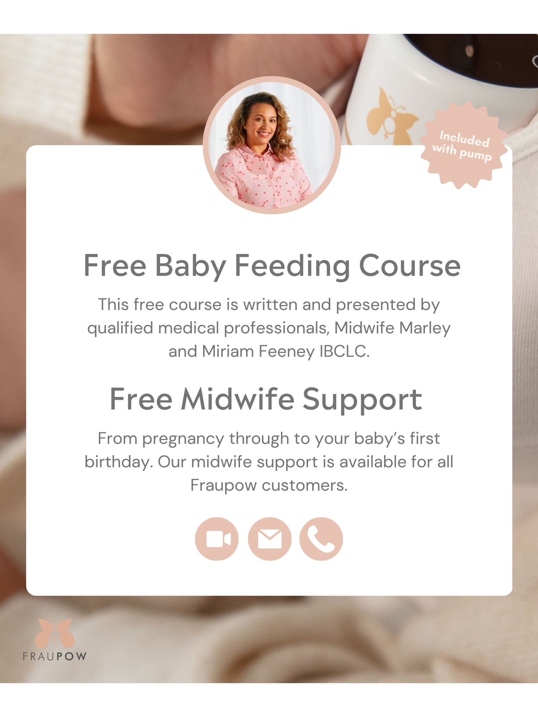 Fraupow Wearable Breast Pump - Image 10 of 17