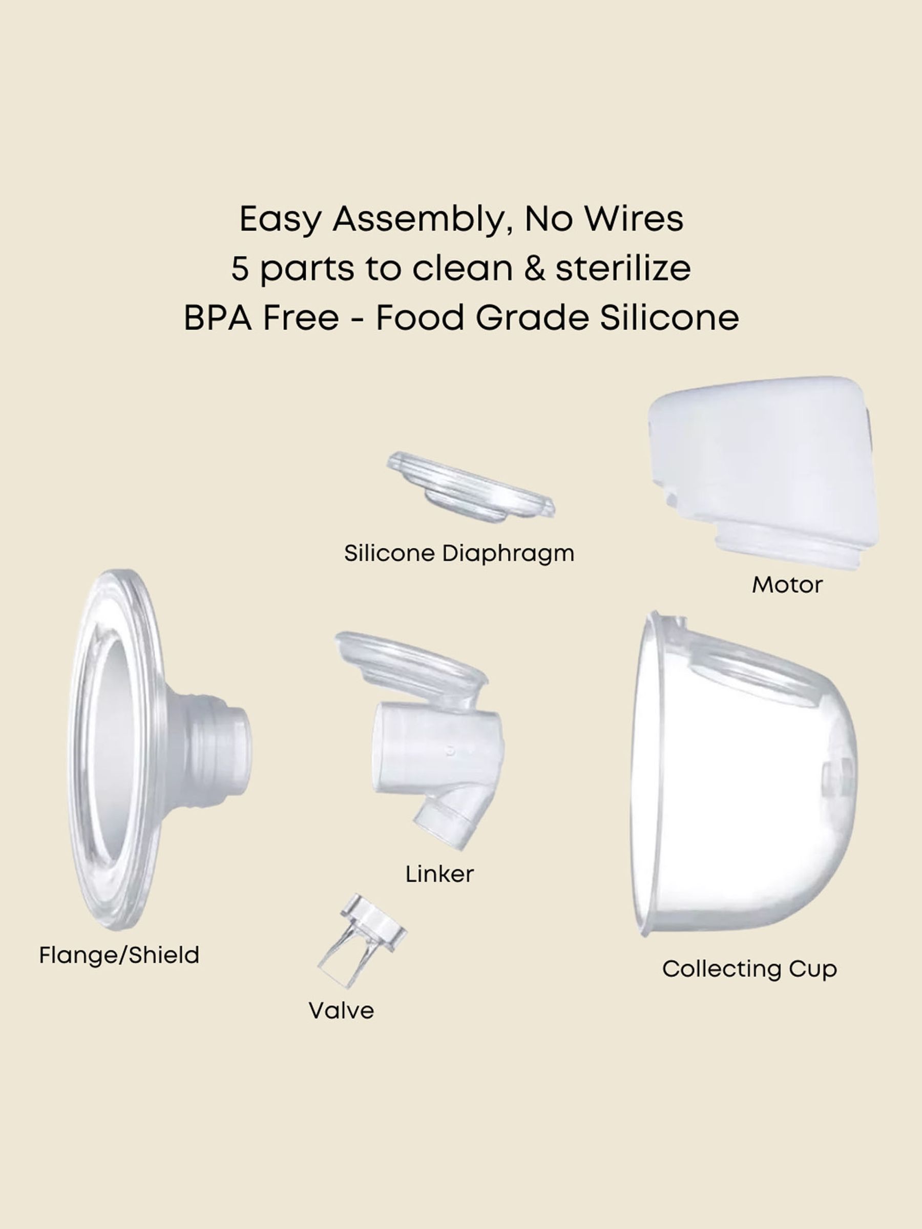 Fraupow Wearable Breast Pump - Image 14 of 17