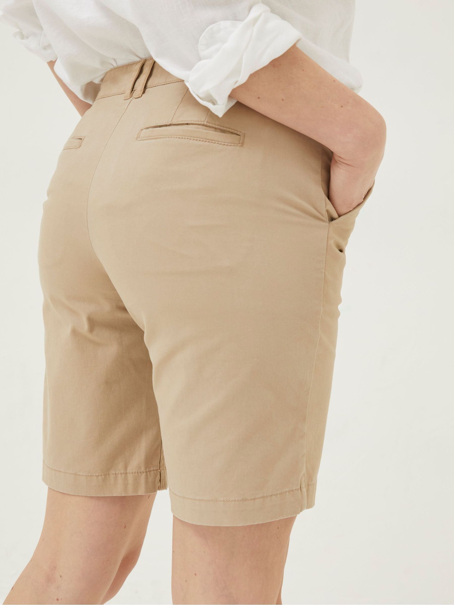 Natural Falmouth Bermuda Chino Shorts - Image 2 of 5