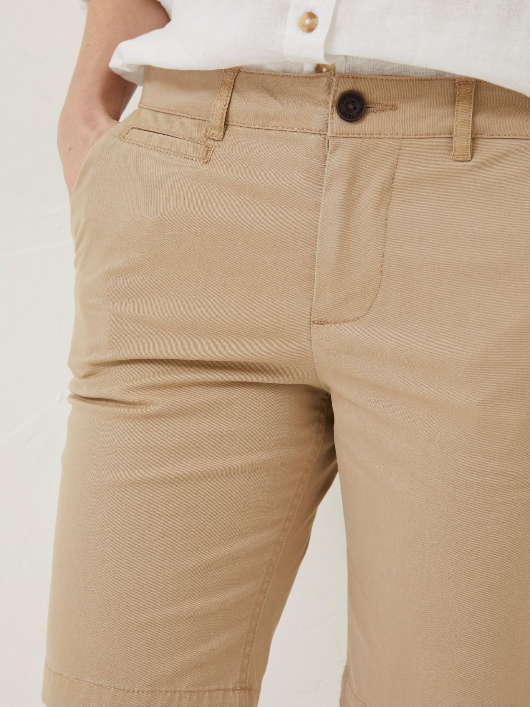 Natural Falmouth Bermuda Chino Shorts - Image 4 of 5