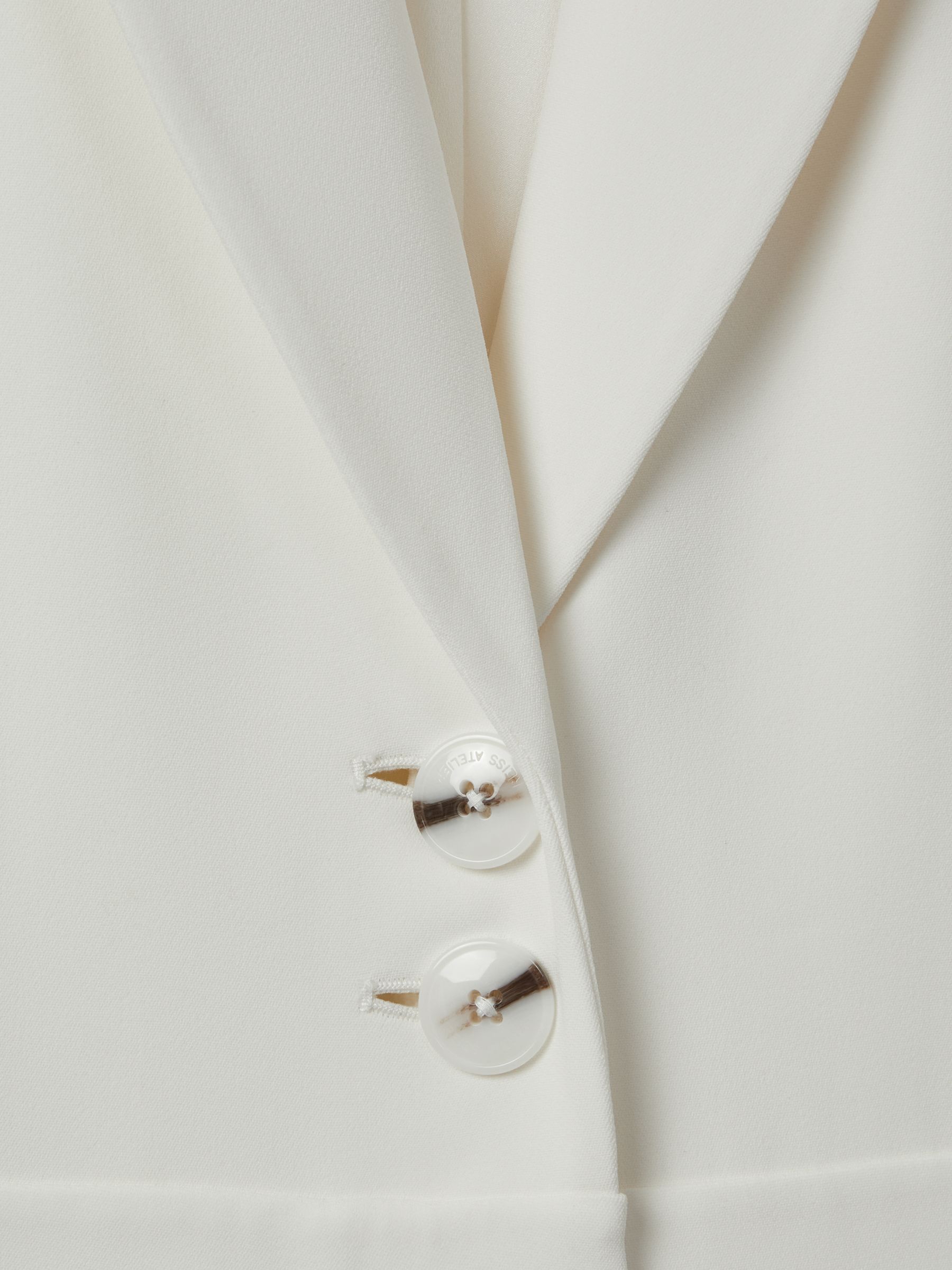 Atelier Italian Tux Jumpsuit in Ivory - Image 6 of 6