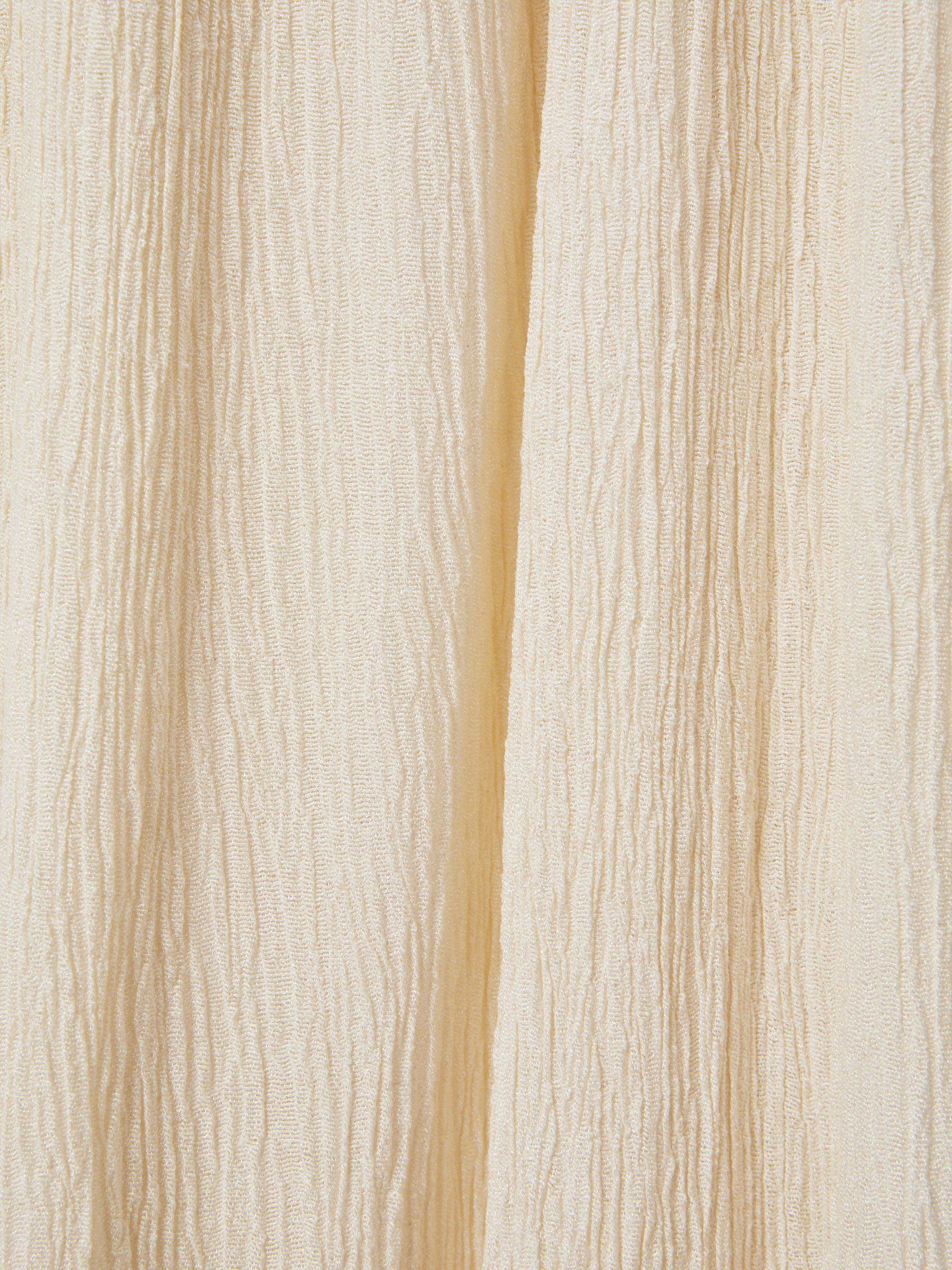 Savannah Morrow Cream Silk Blend Maxi Skirt in Cream - Image 4 of 4