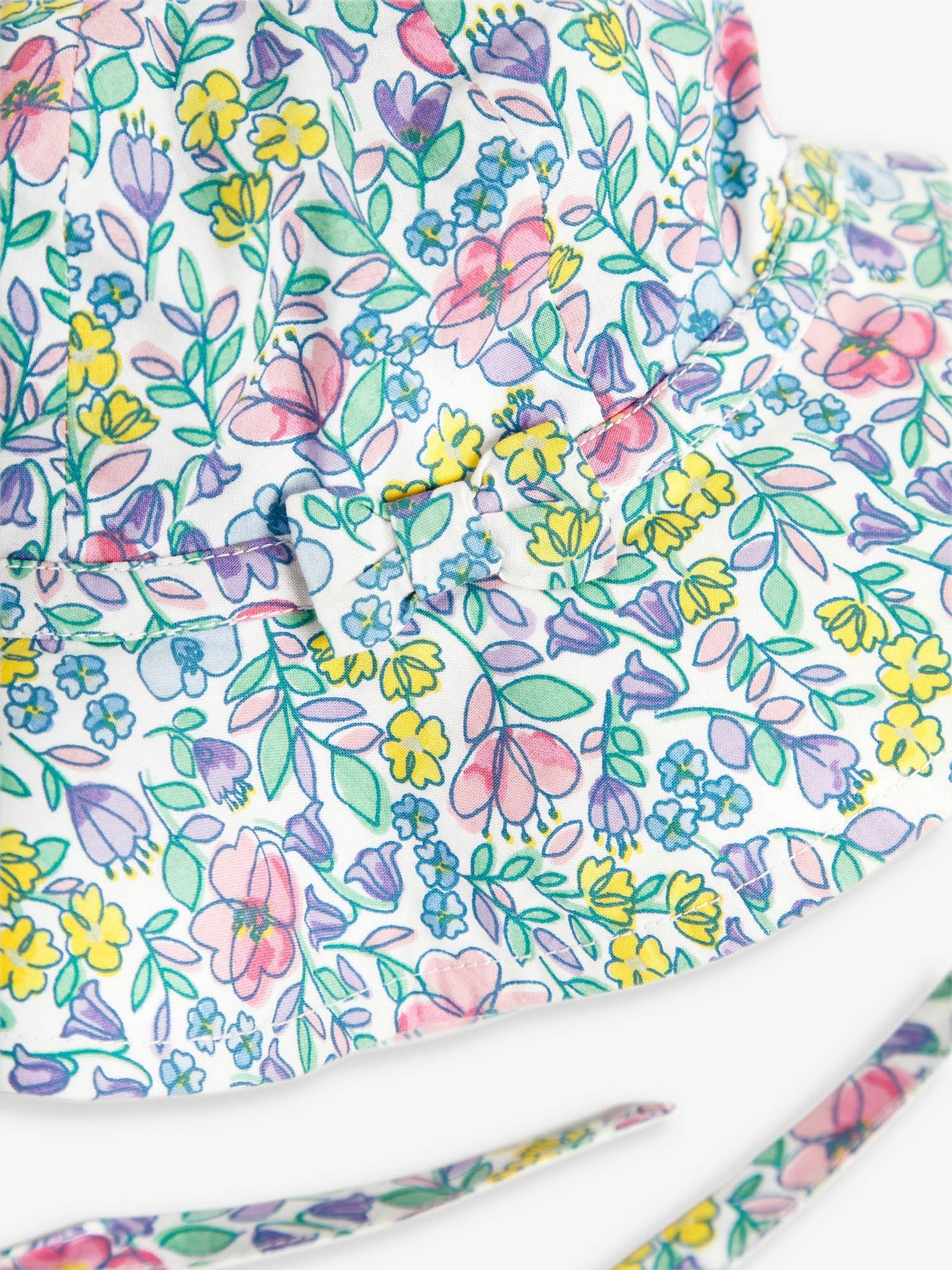 Pink Meadow Floral Print Floppy Sun Hat - Image 2 of 2