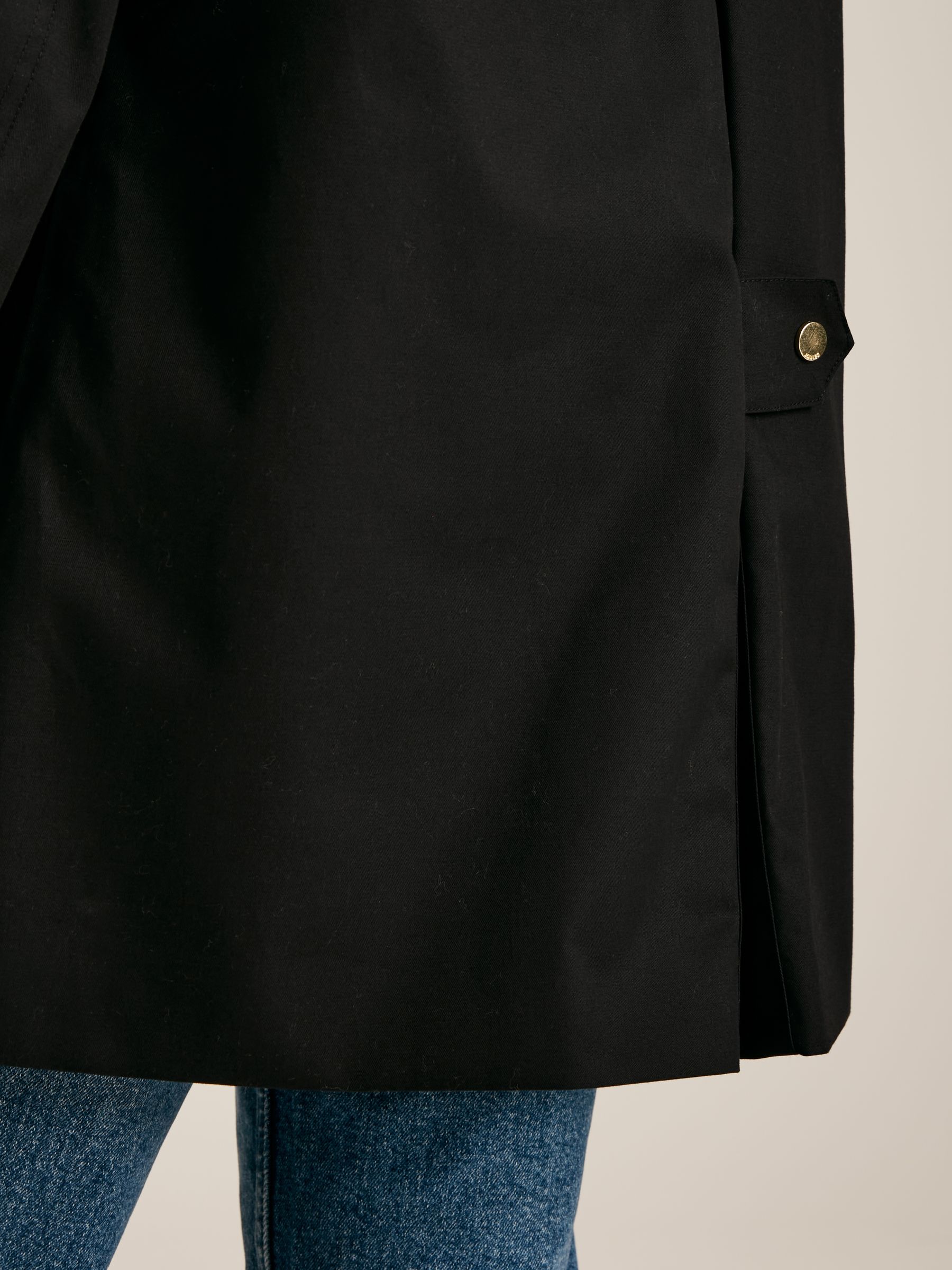 Edinburgh Black Premium Waterproof Hooded Raincoat - Image 7 of 11