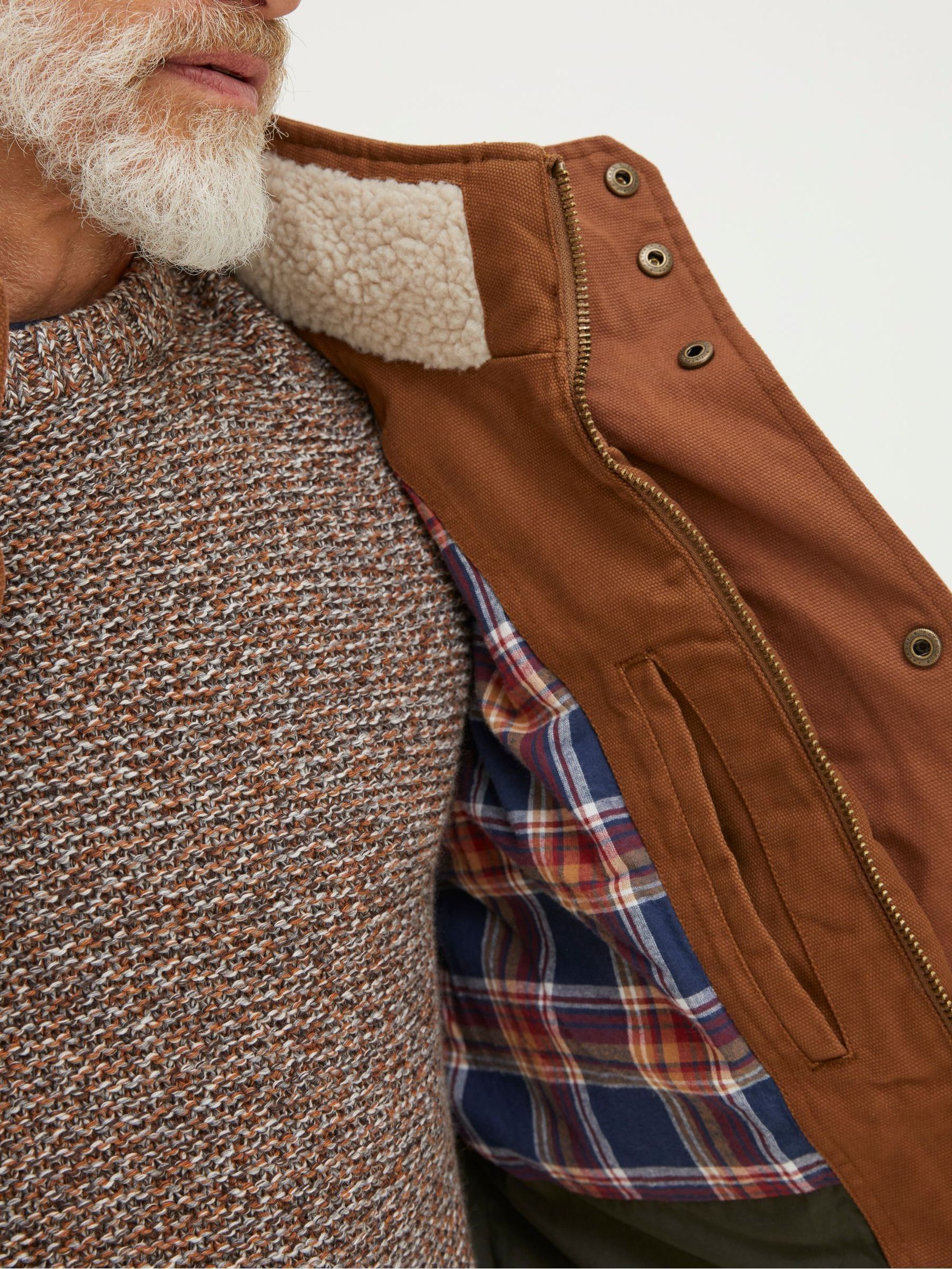 Brown Canvas Gilet - Image 5 of 7