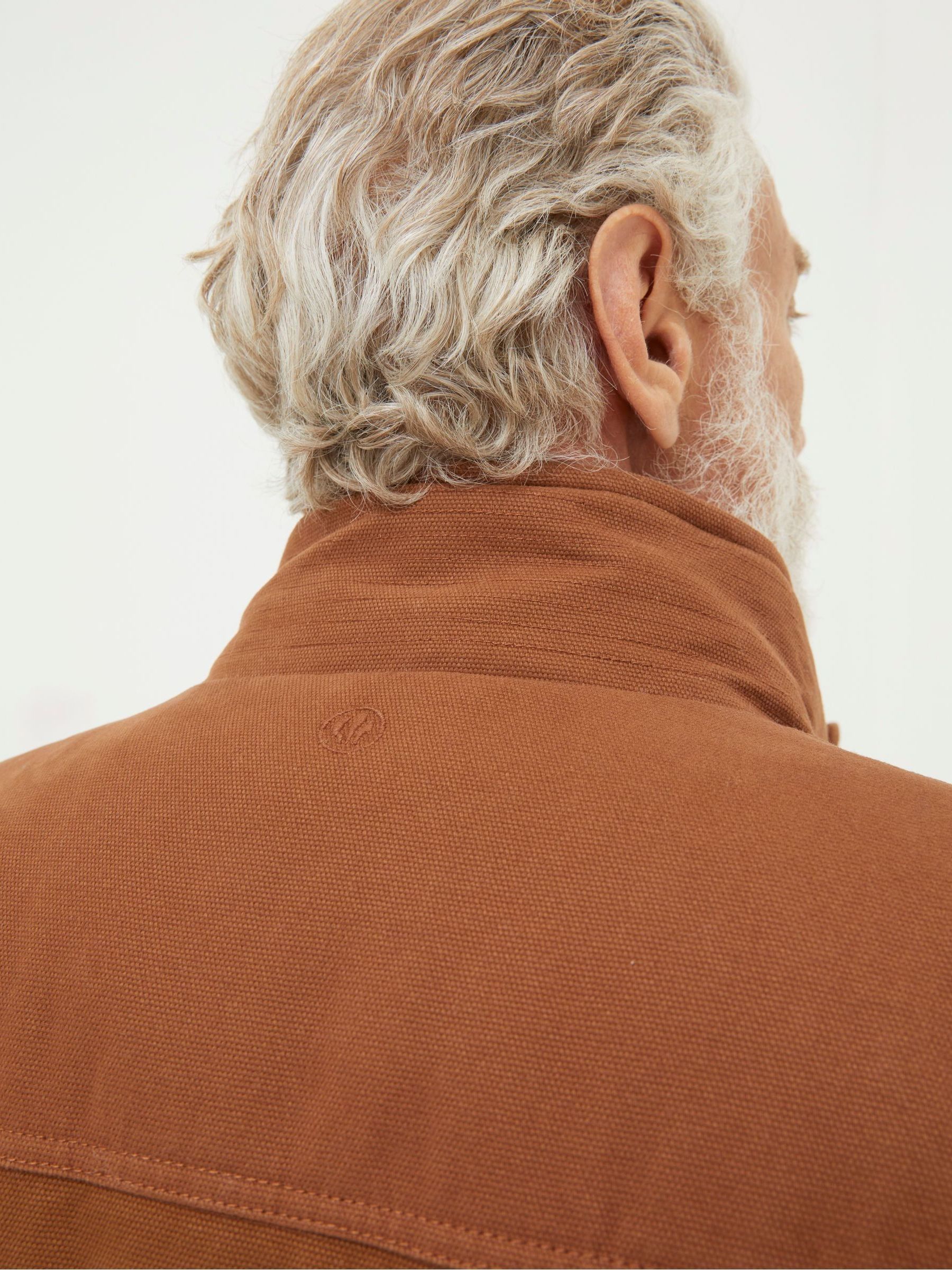 Brown Canvas Gilet - Image 6 of 7