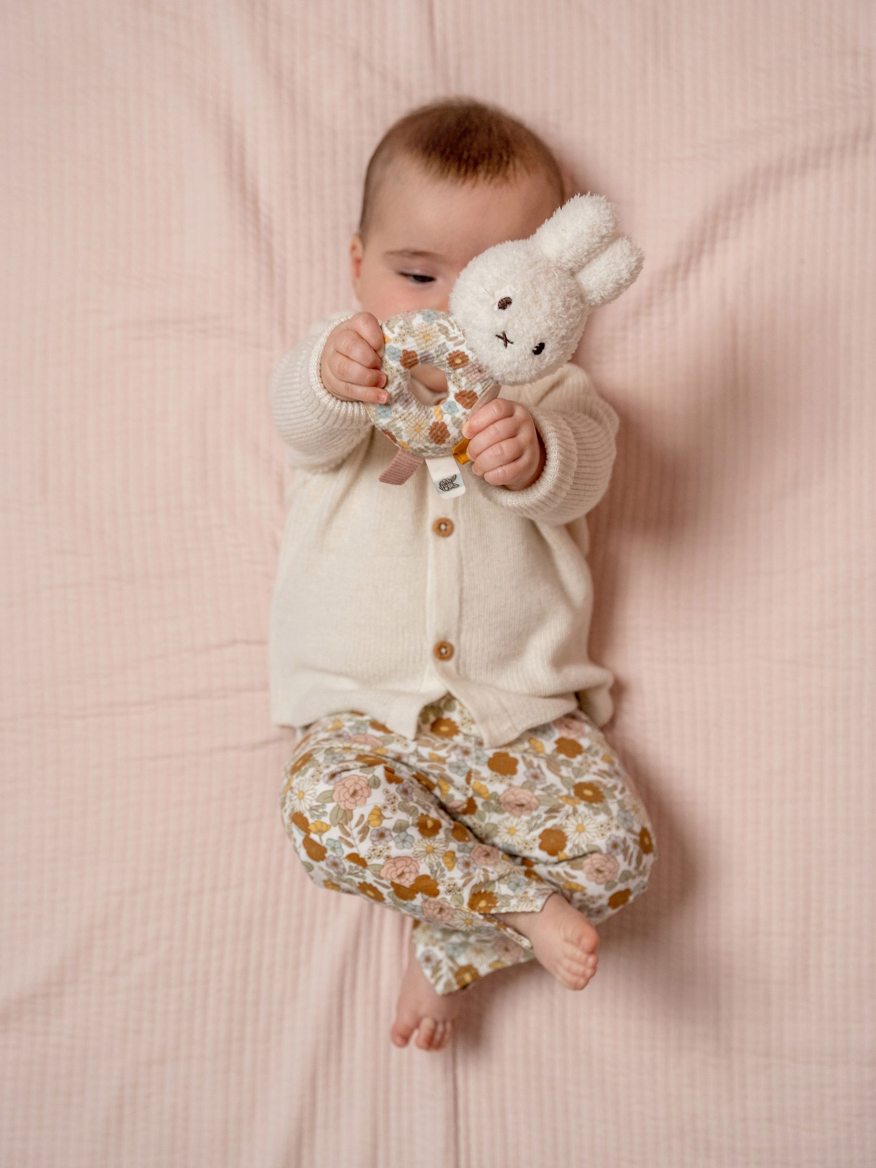 Little Dutch Rattle Miffy - Vintage Little Flowers - Image 3 of 3