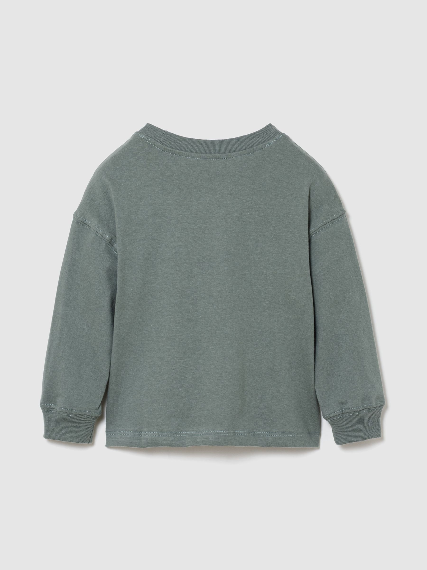 Grey Paw Patrol Logo Long Sleeve T-Shirt - Image 2 of 3