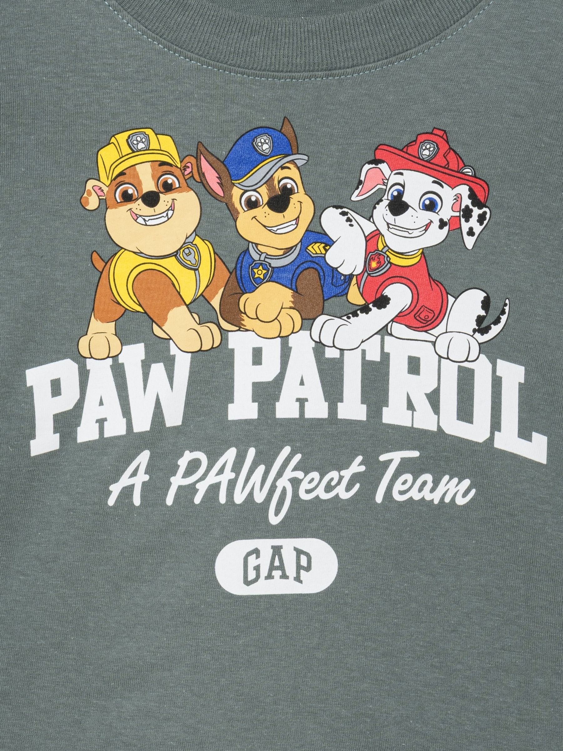 Grey Paw Patrol Logo Long Sleeve T-Shirt - Image 3 of 3