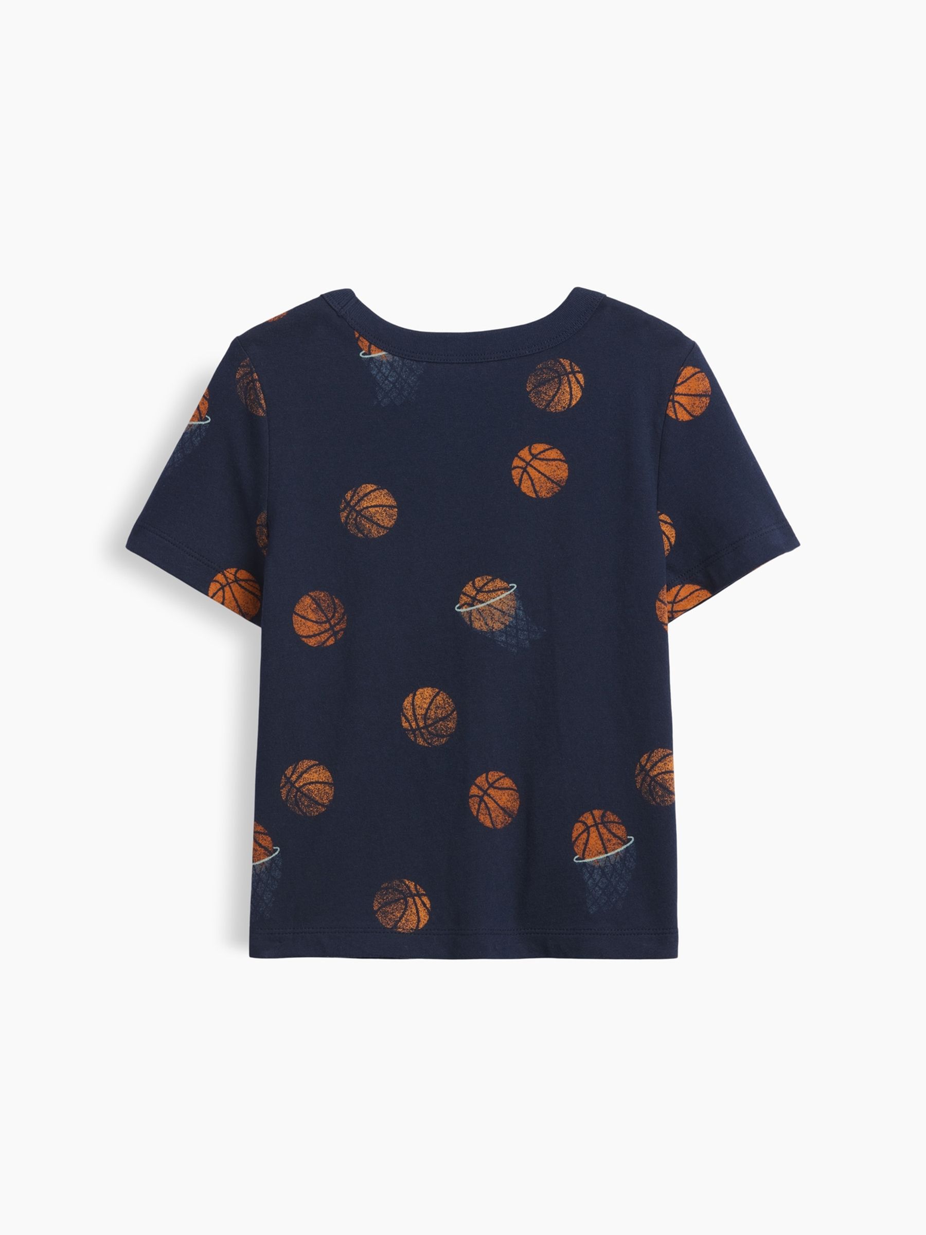 Navy Basketball Pocket Short Sleeve T-Shirt - Image 2 of 2