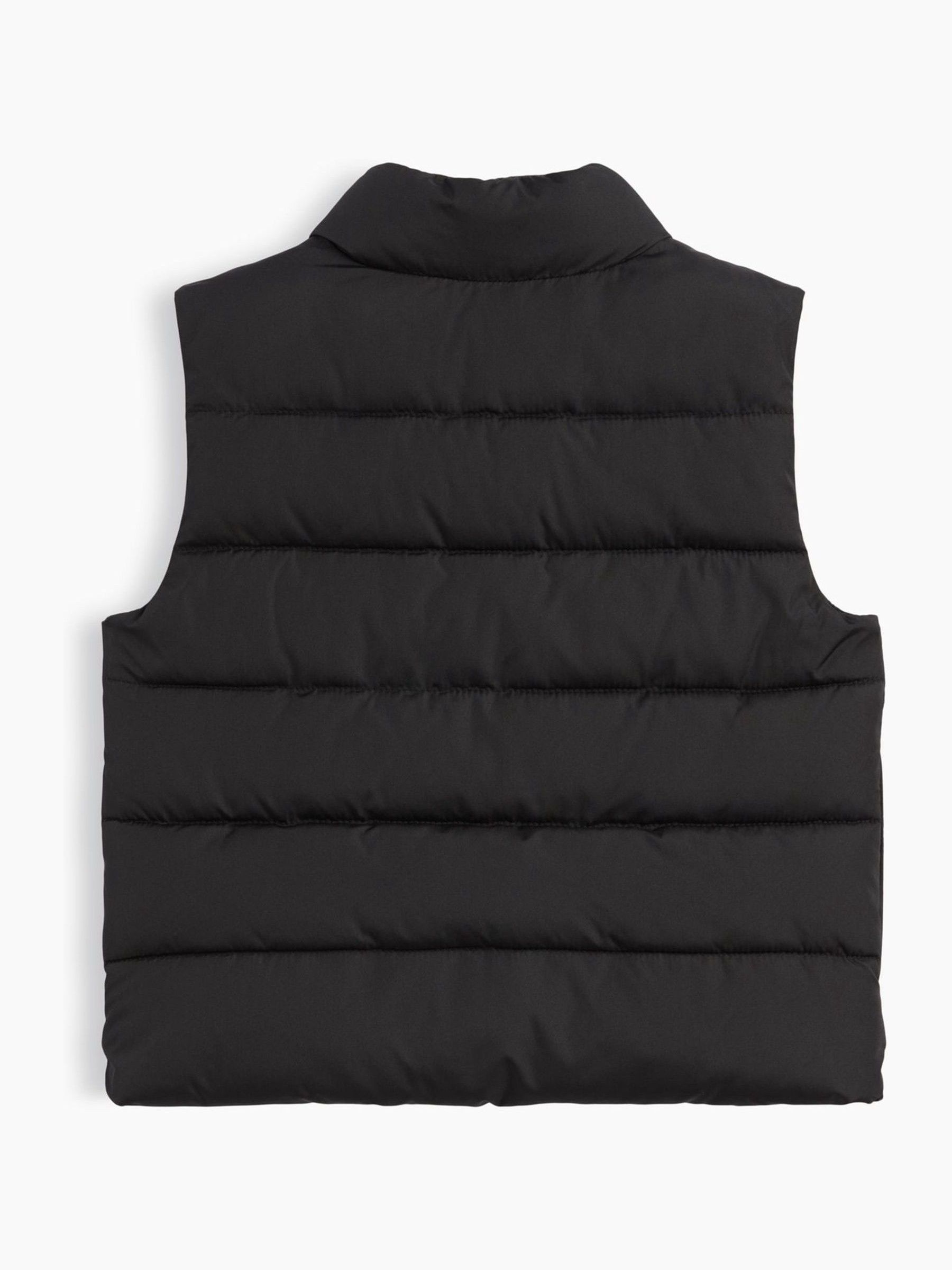 Black Puffer Gilet - Image 2 of 3