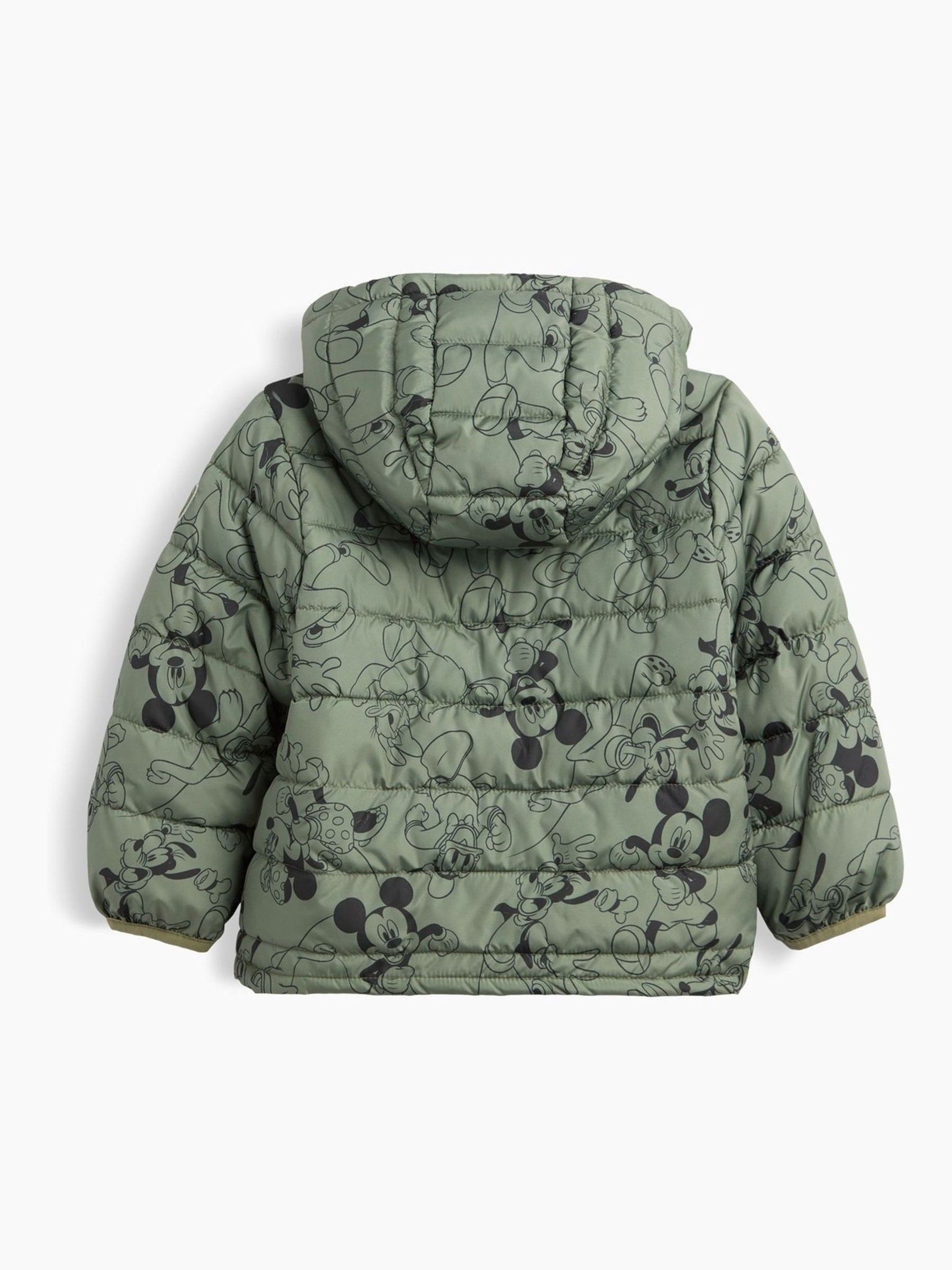 Green Disney Hooded Puffer Coat - Image 2 of 3