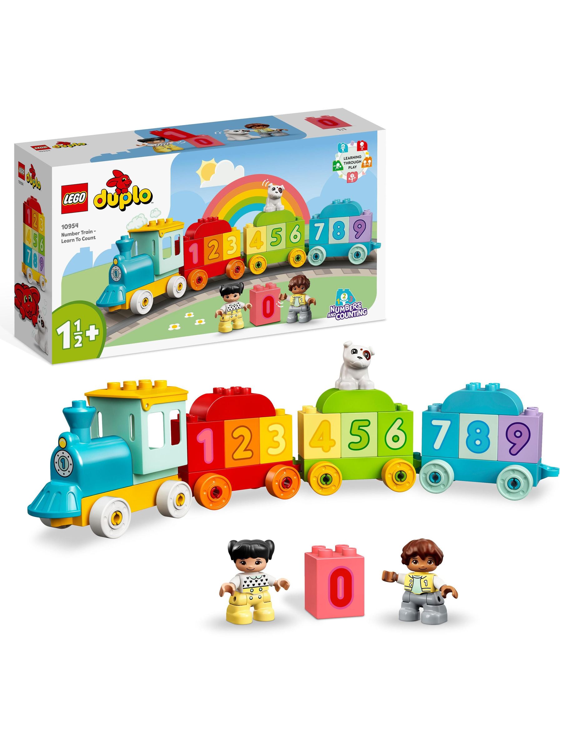LEGO Multi DUPLO My First Number Train Toy for Toddlers - Image 1 of 8