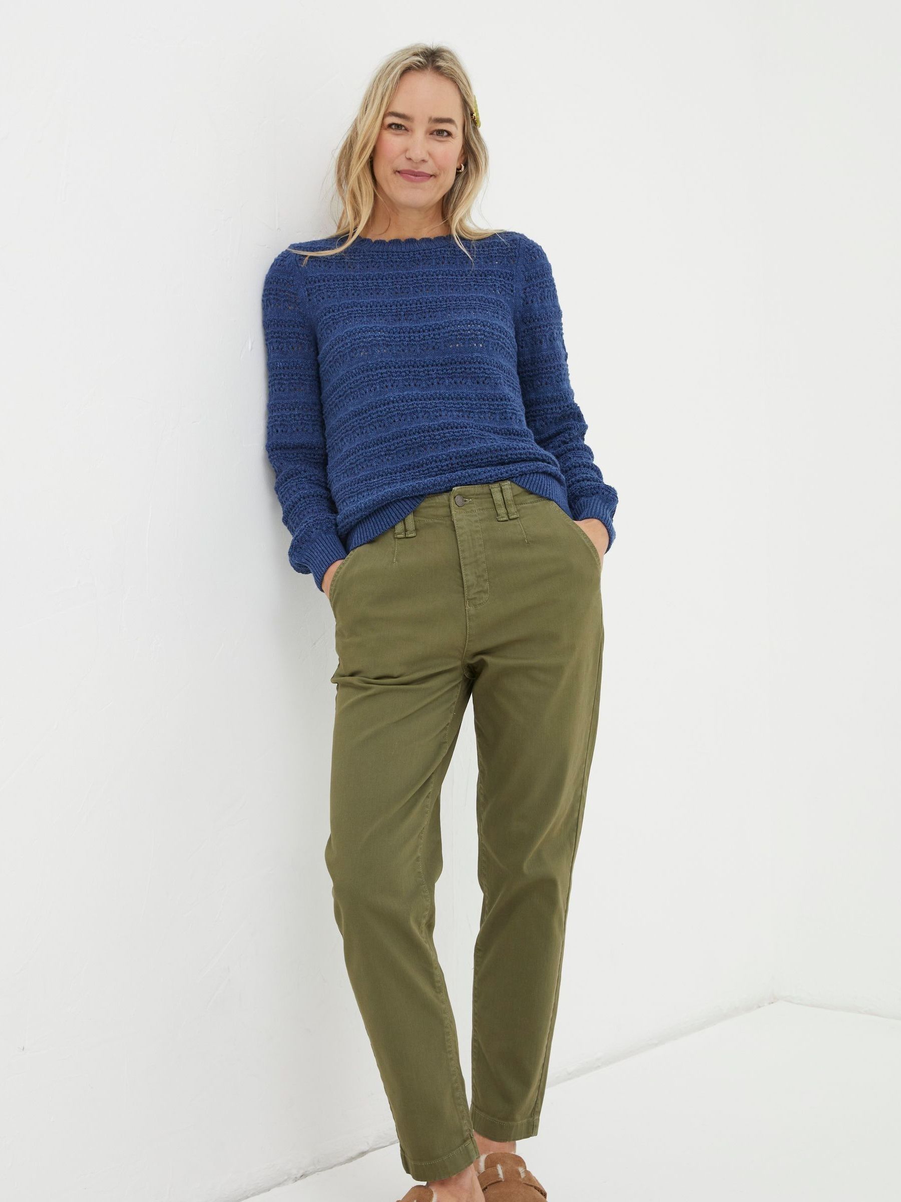 Green Chino Trousers - Image 3 of 5
