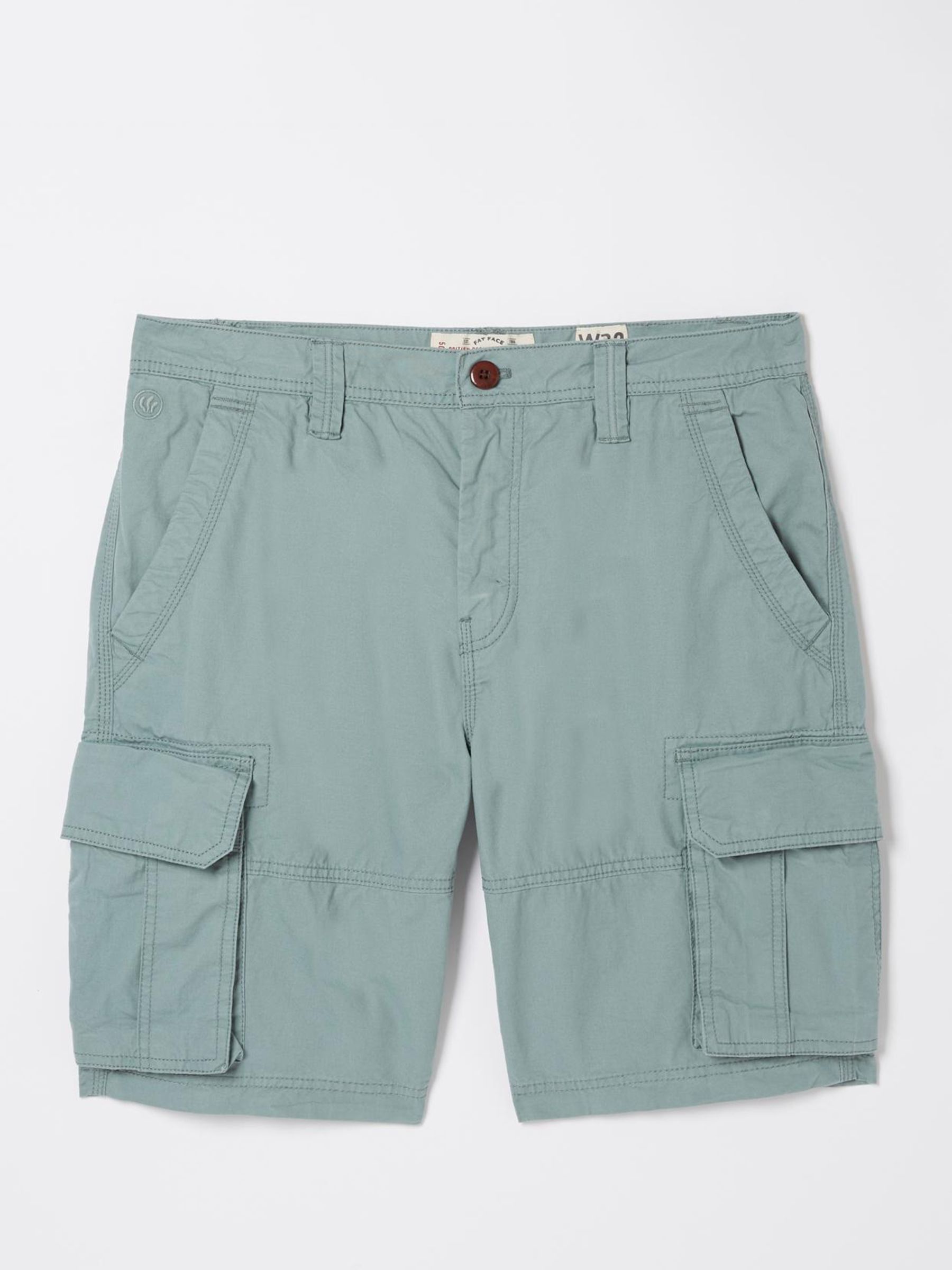 Bude Light Blue Lightweight Cargo Shorts - Image 4 of 4