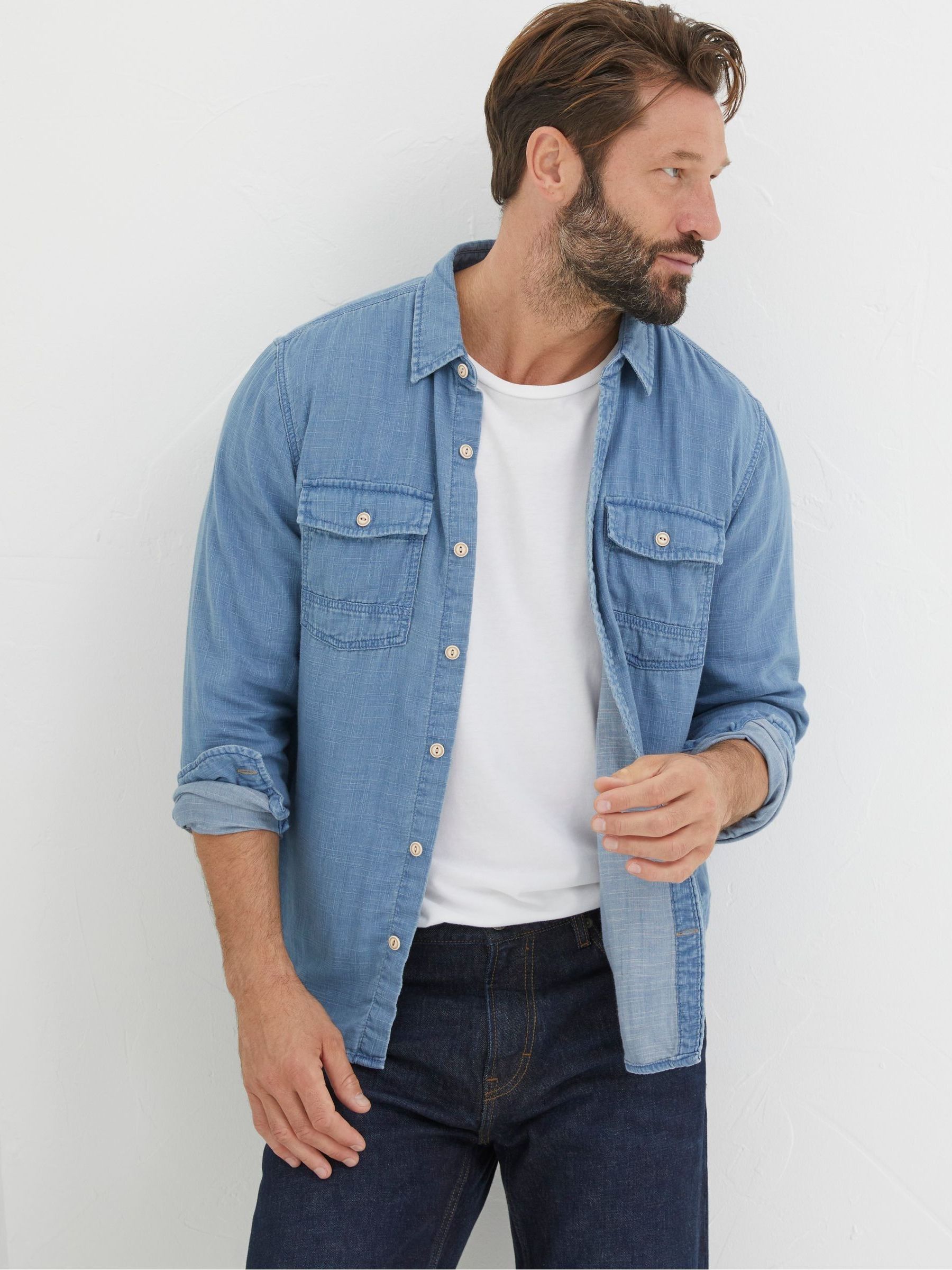 Drayton Blue Shirt - Image 1 of 4