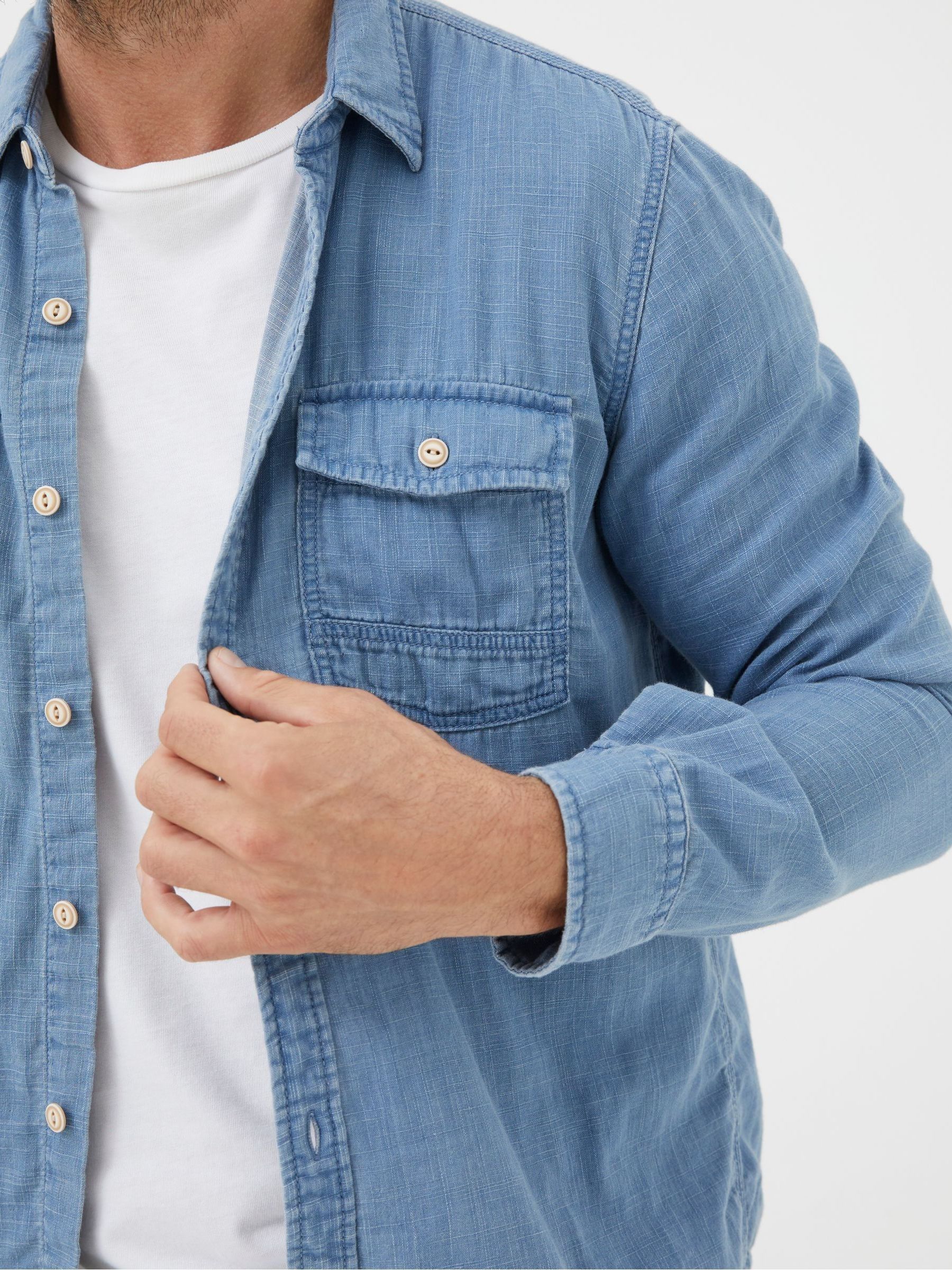 Drayton Blue Shirt - Image 3 of 4