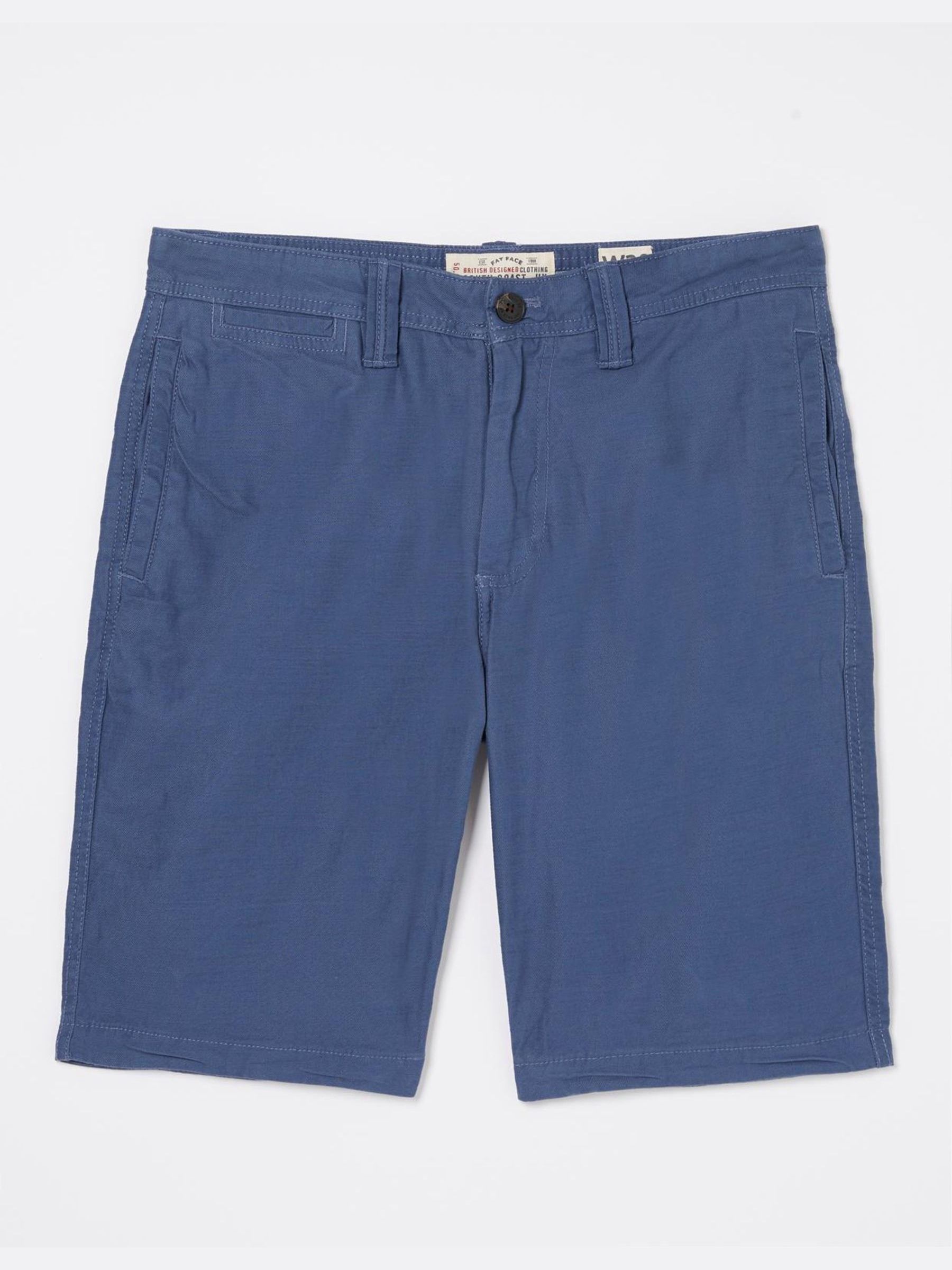 Blue Stow Flat Front Shorts - Image 4 of 4