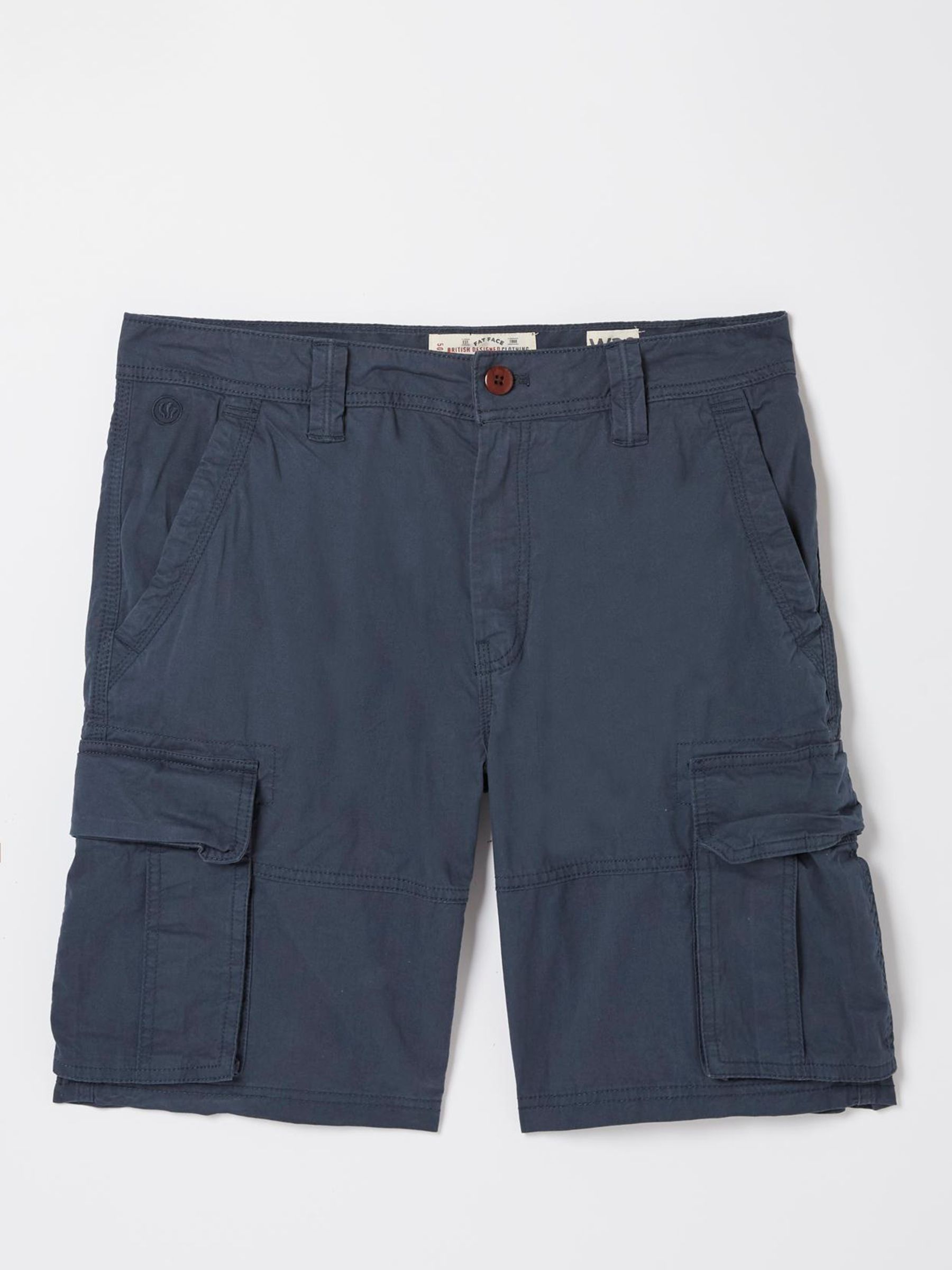 Bude Blue Lightweight Cargo Shorts - Image 4 of 4