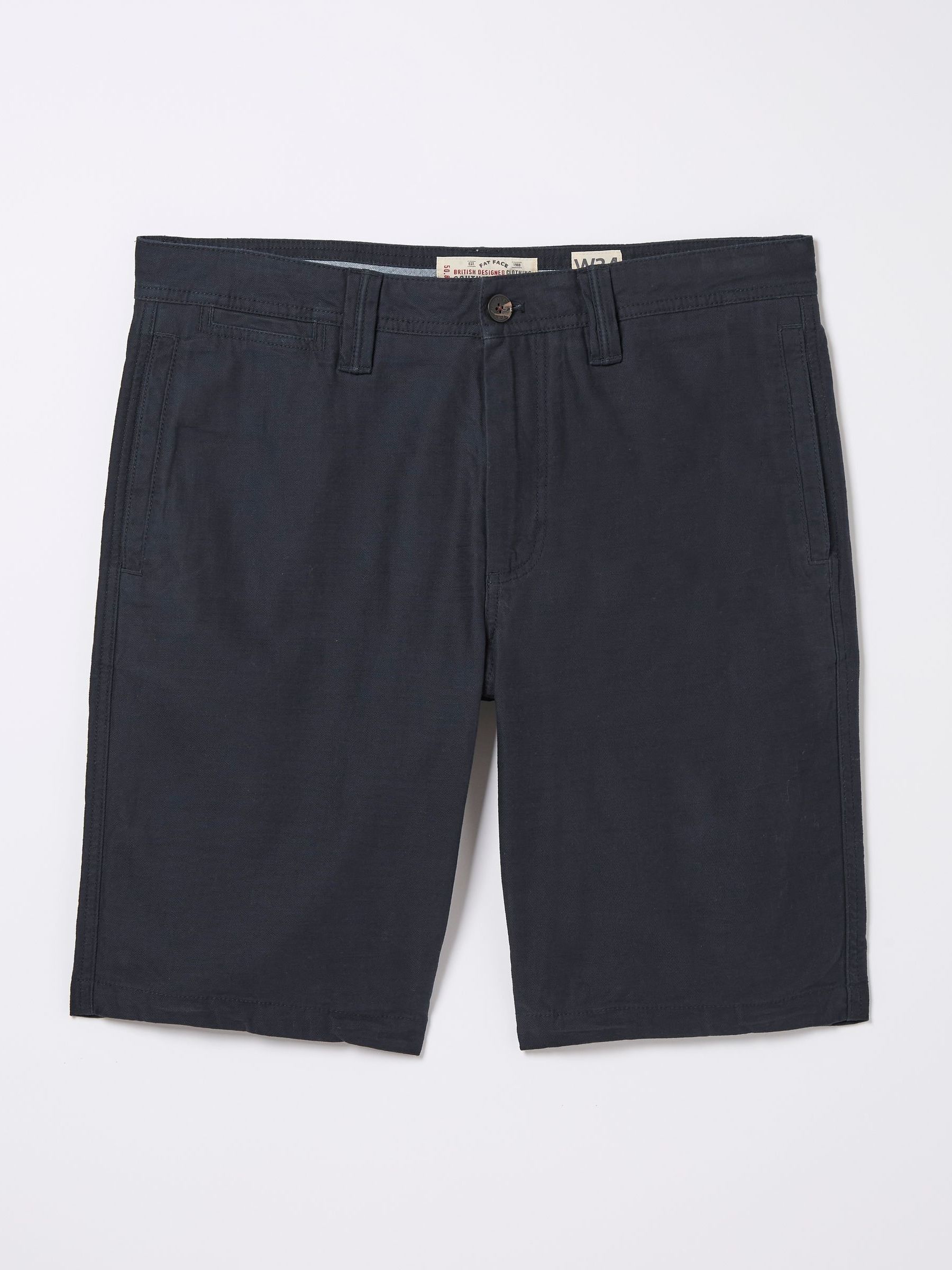 Blue Stow Flat Front Shorts - Image 4 of 4