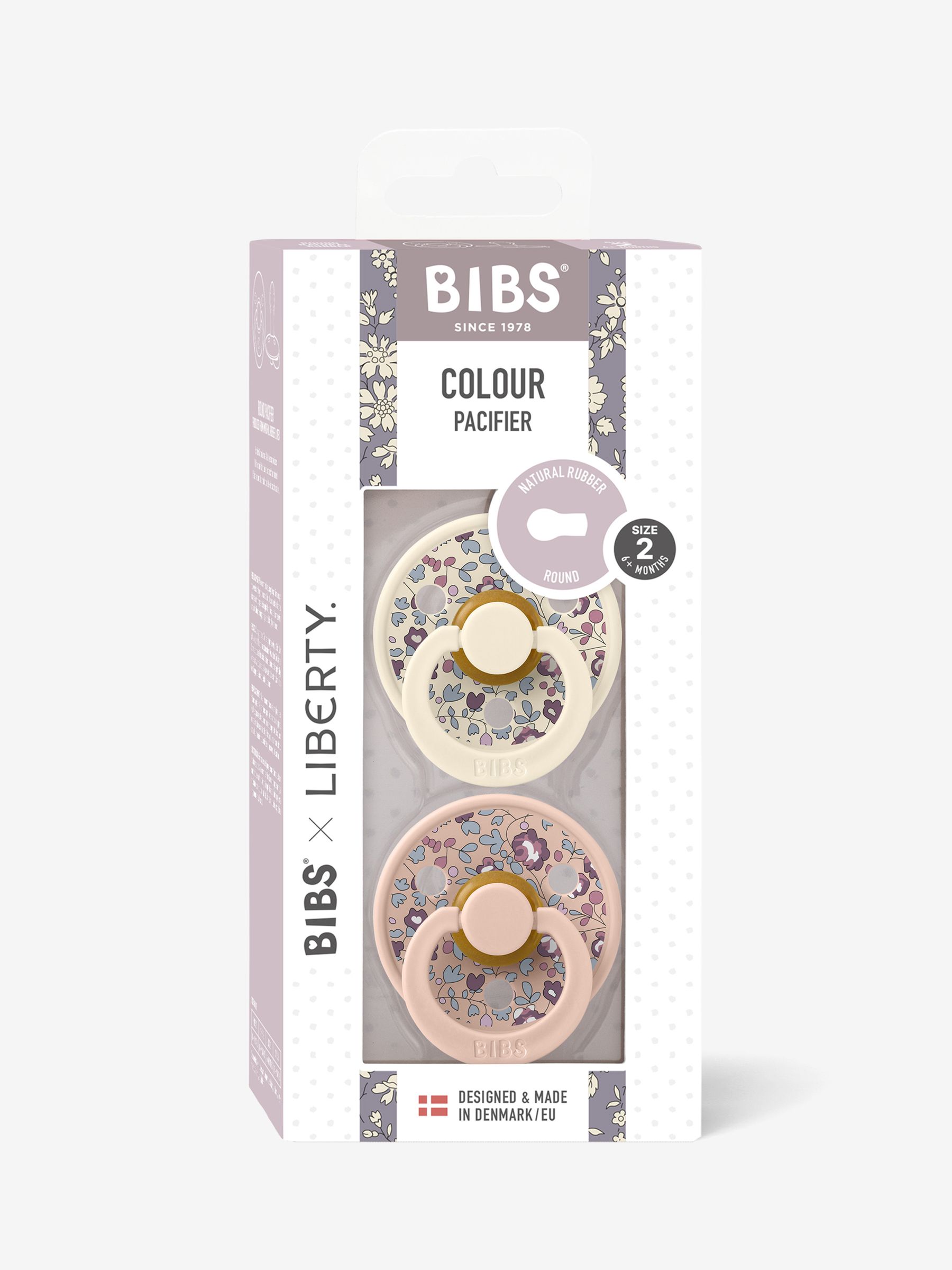 BIBS x Liberty 2 Pack Soothers Size 2 - Image 4 of 7