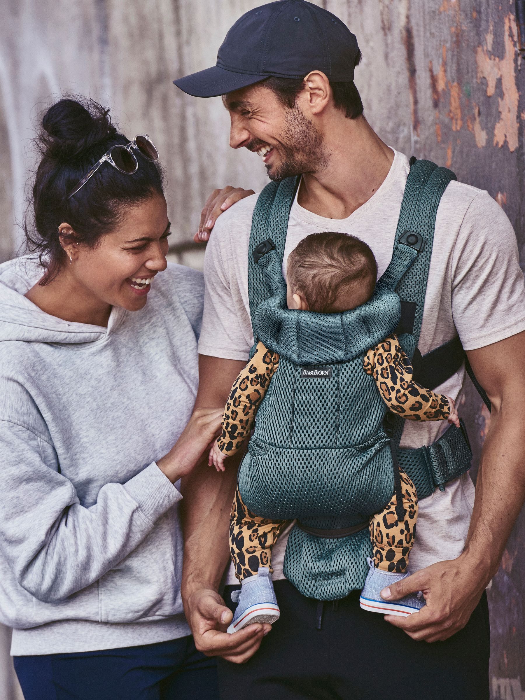 BabyBjörn Sage Green Baby Carrier Move 3D Mesh - Image 2 of 4
