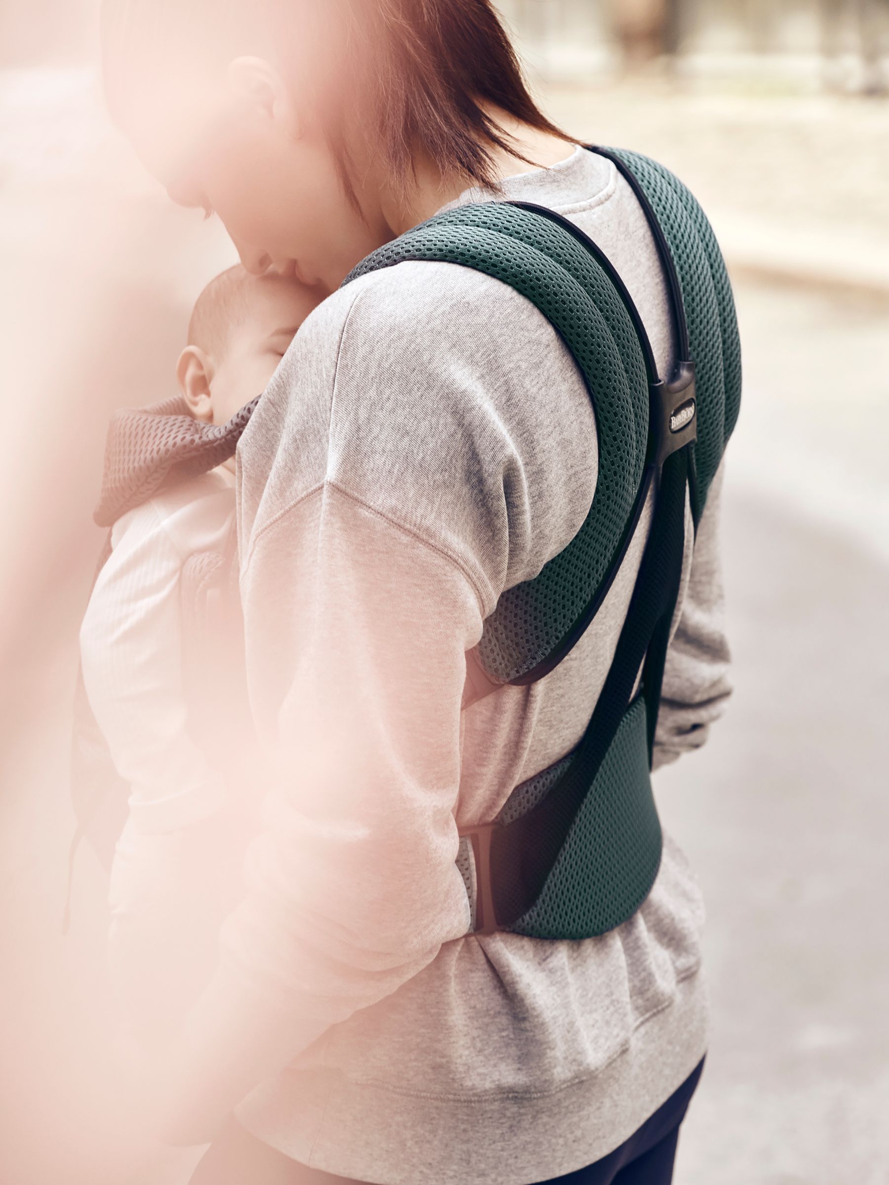 BabyBjörn Sage Green Baby Carrier Move 3D Mesh - Image 3 of 4