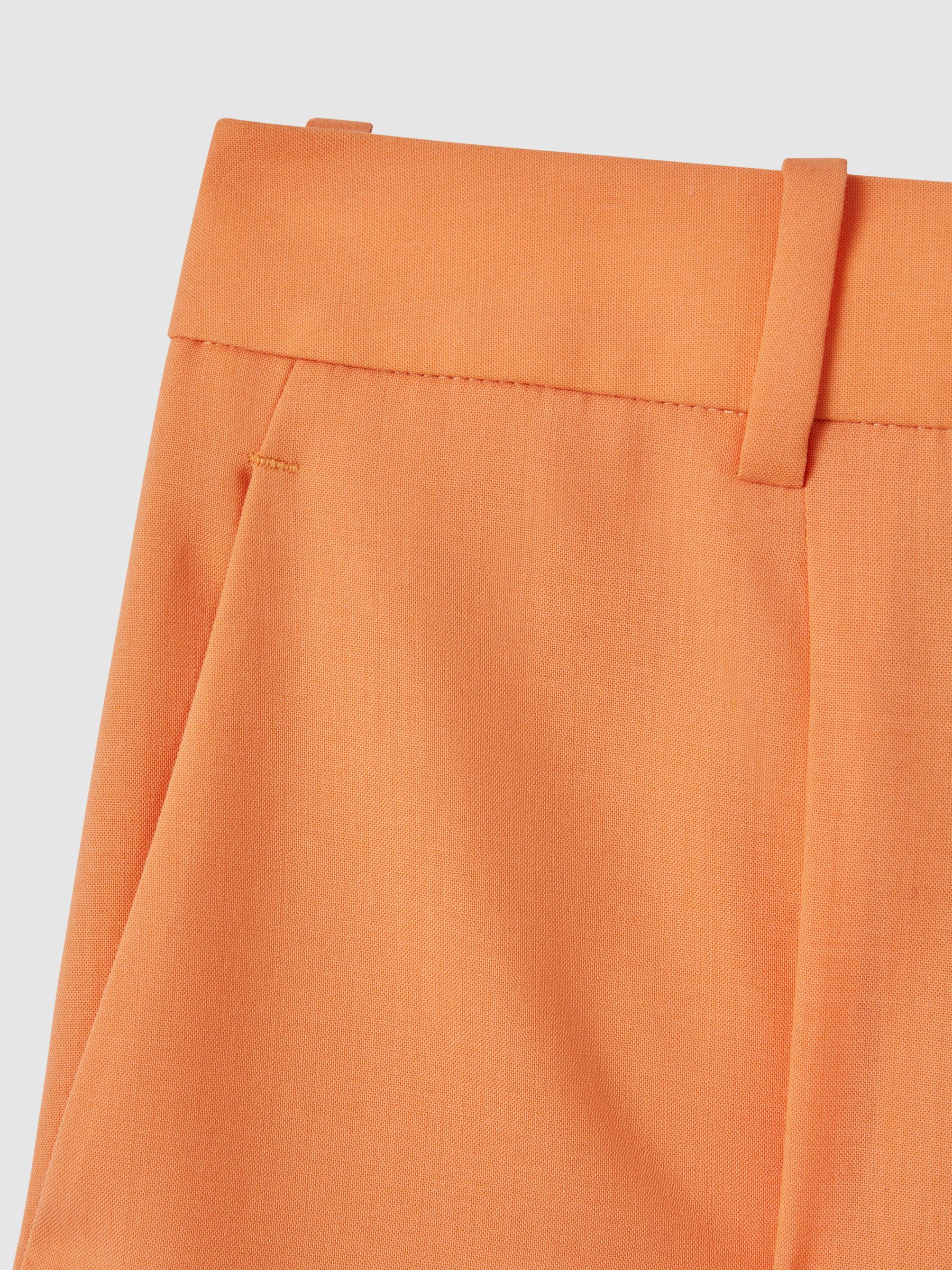 McLaren F1 Wide Leg Trousers in Papaya - Image 7 of 7