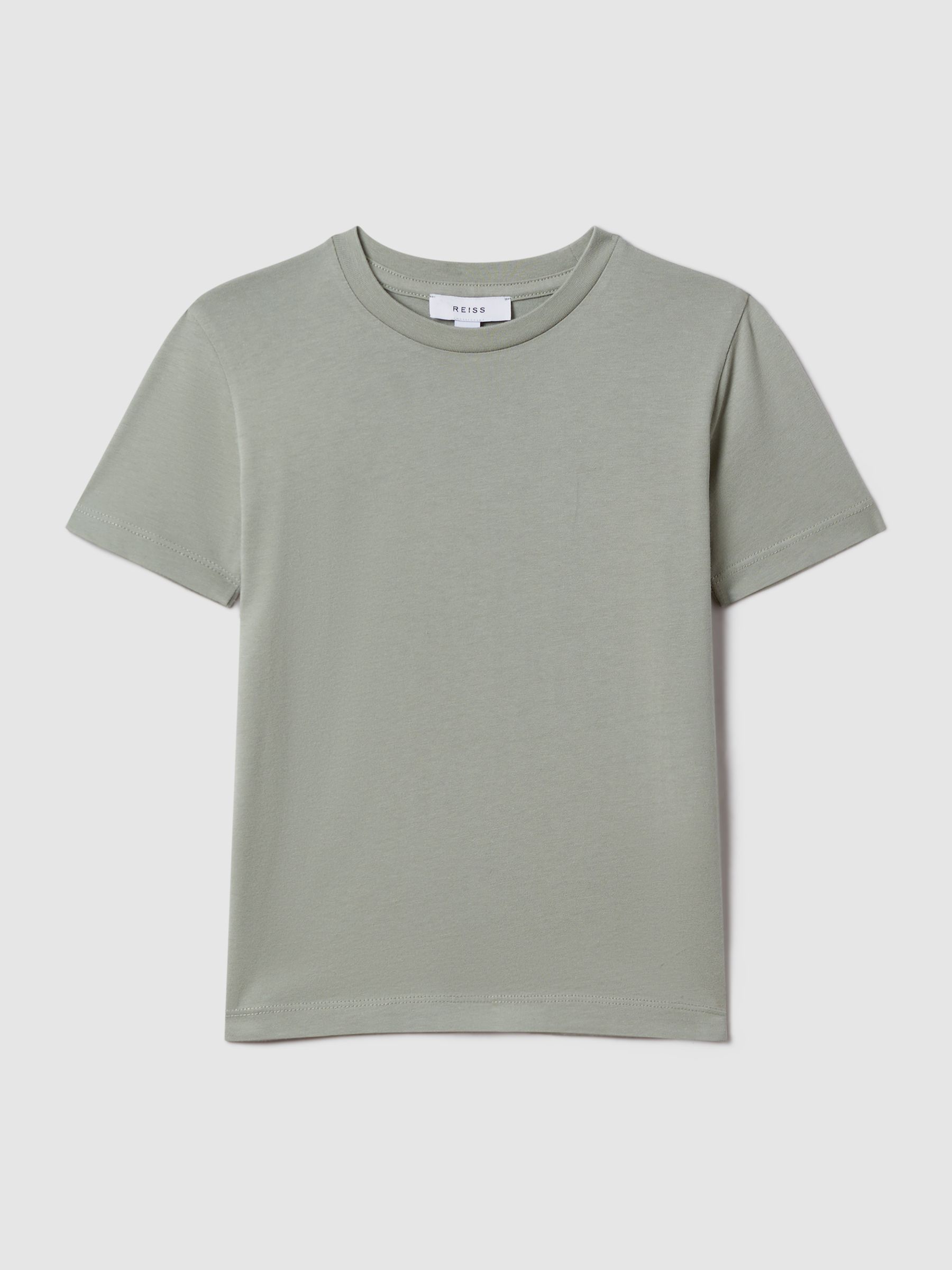 Senior Crew Neck T-Shirt in Pistachio - Image 1 of 2