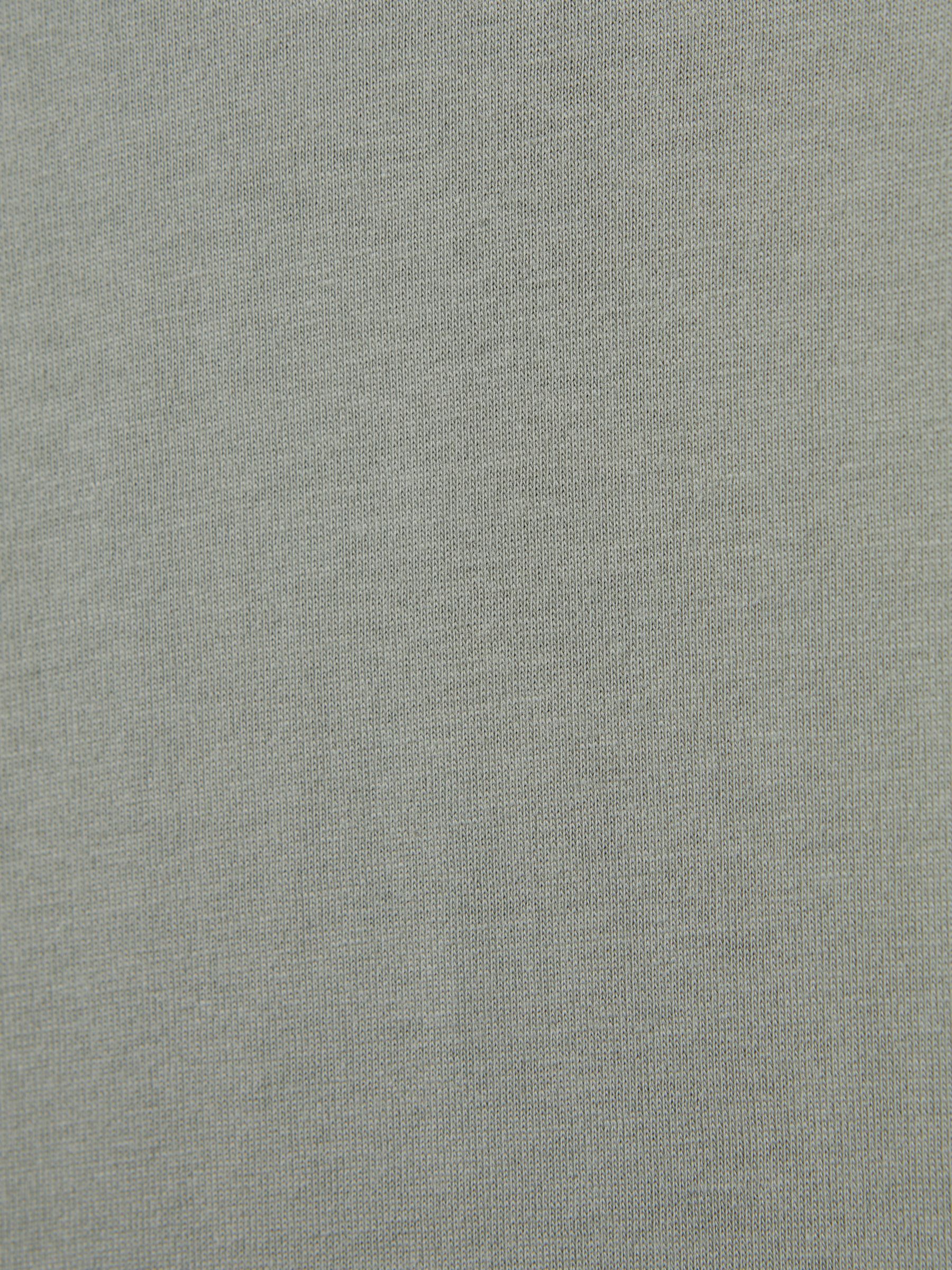 Senior Cotton Crew-Neck T-Shirt in Pistachio - Image 3 of 3