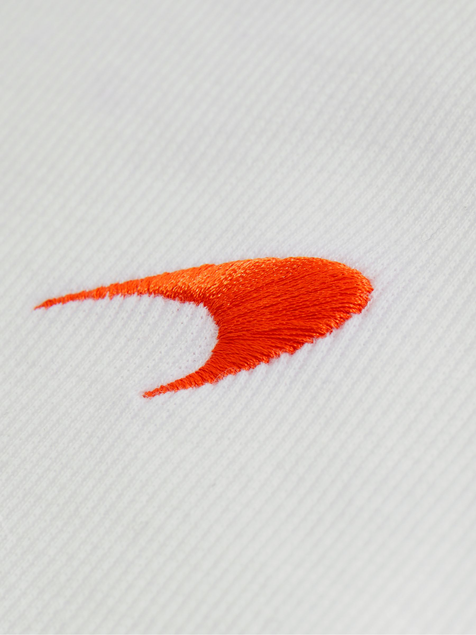 Cotton Logo Vest in White - Image 5 of 5