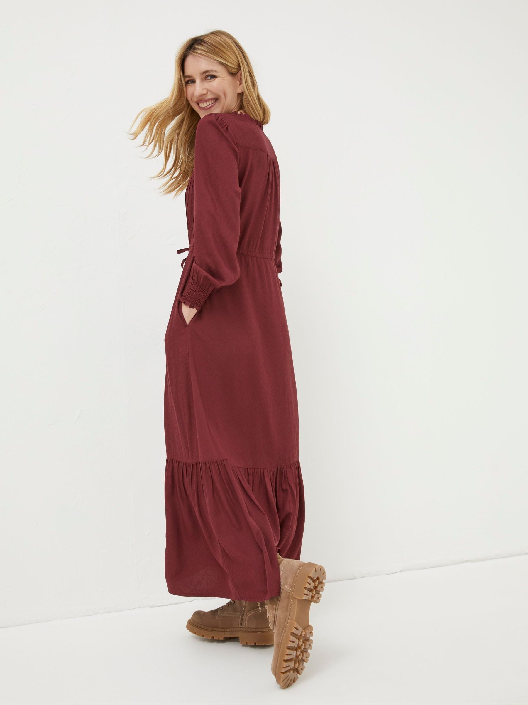 Red Jolene Maxi Dress - Image 2 of 4