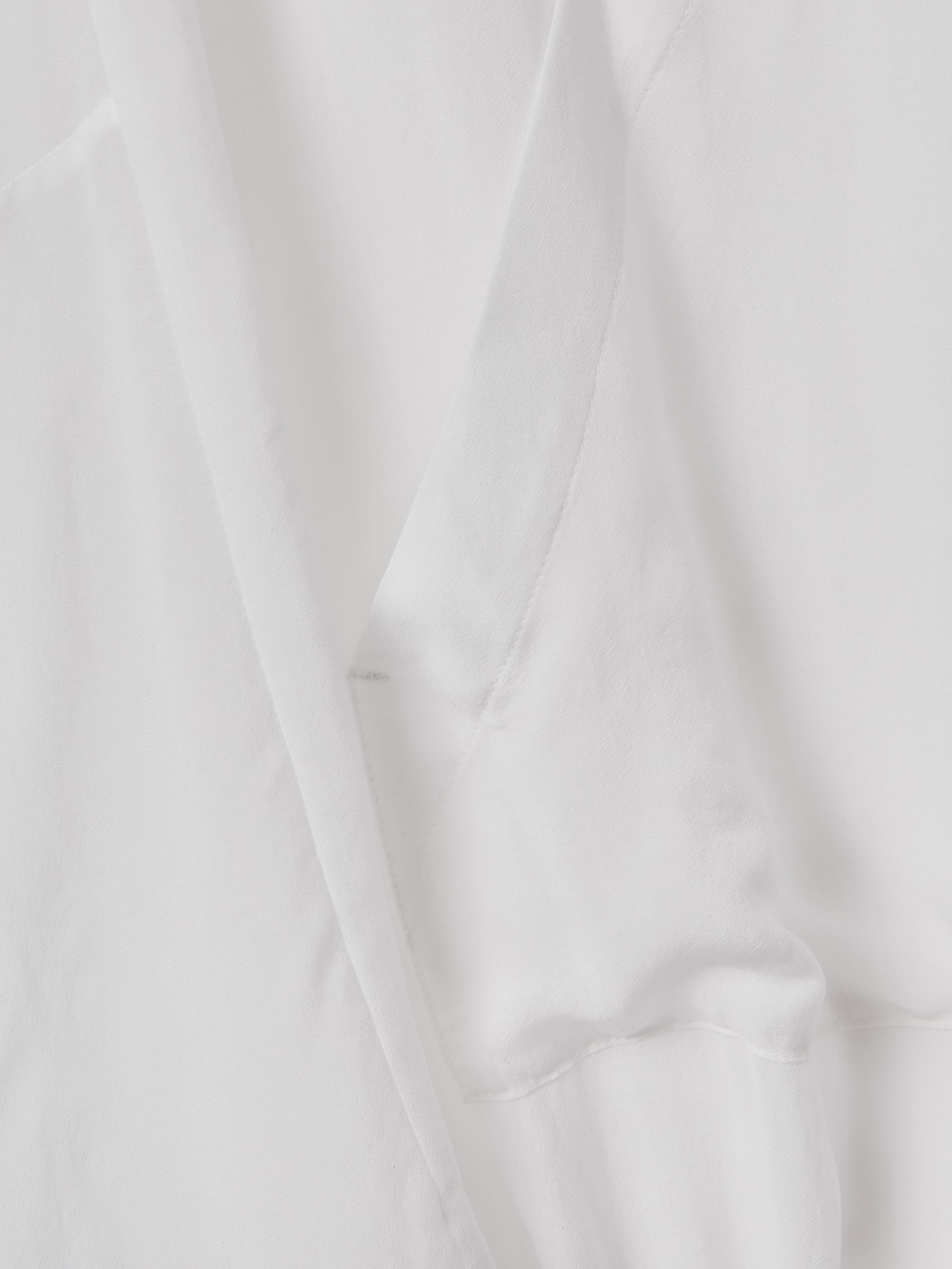 Drawstring Hem Kaftan in White - Image 6 of 6