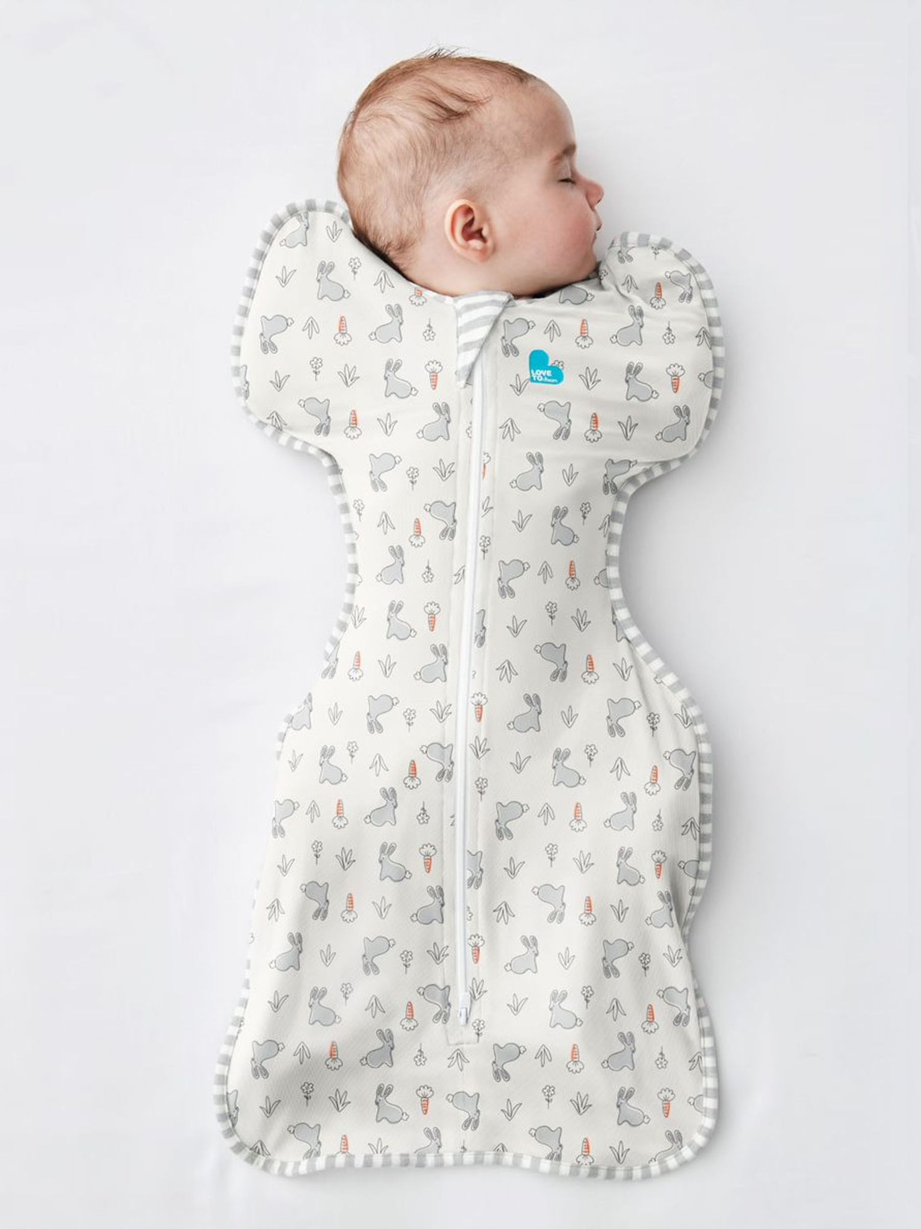 Cream Bunny Love To Dream Swaddle Up™ Designer Original - Image 2 of 7