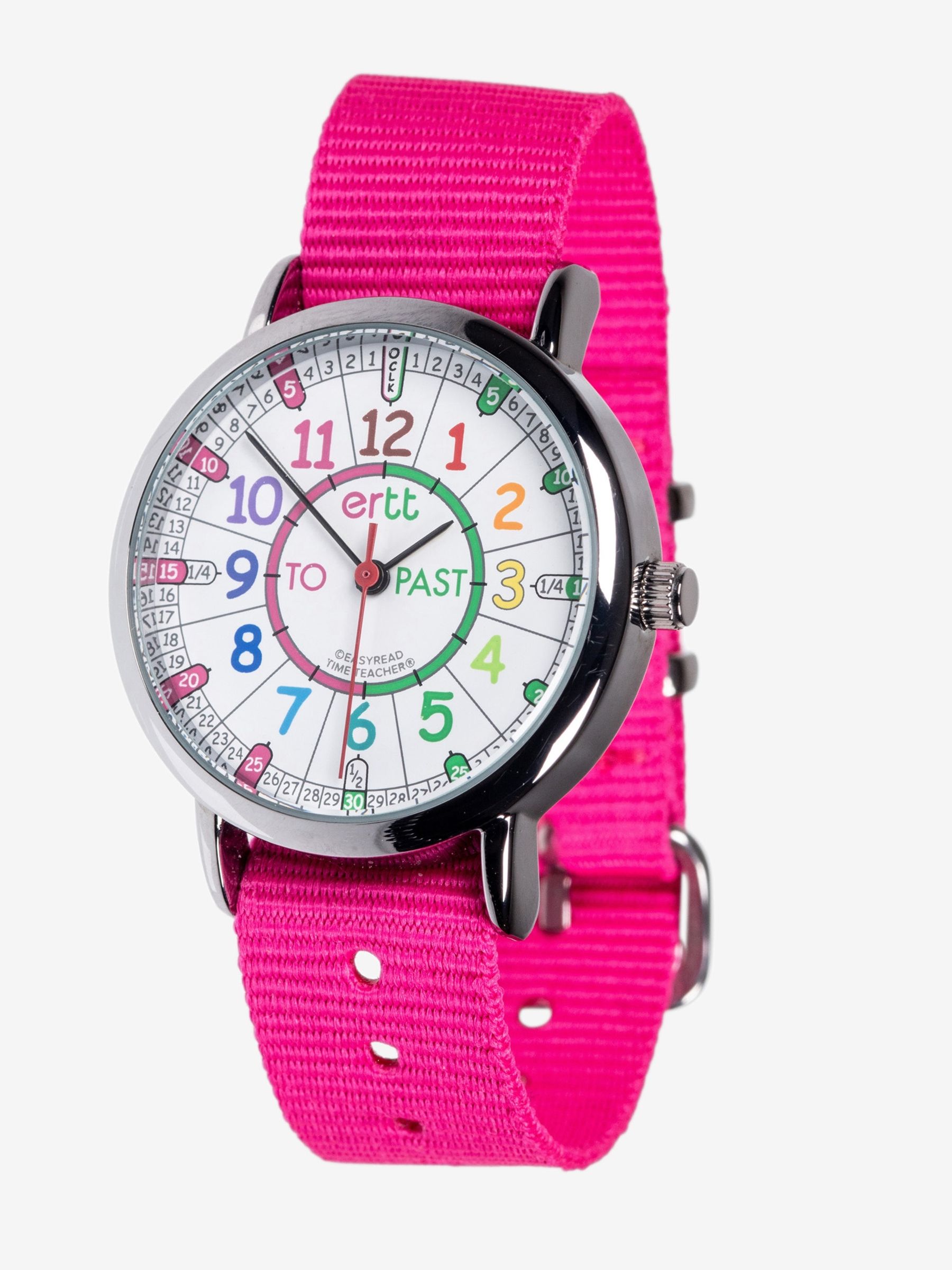 Pink EasyRead Time Teacher Children's Wrist Watch - Image 3 of 3