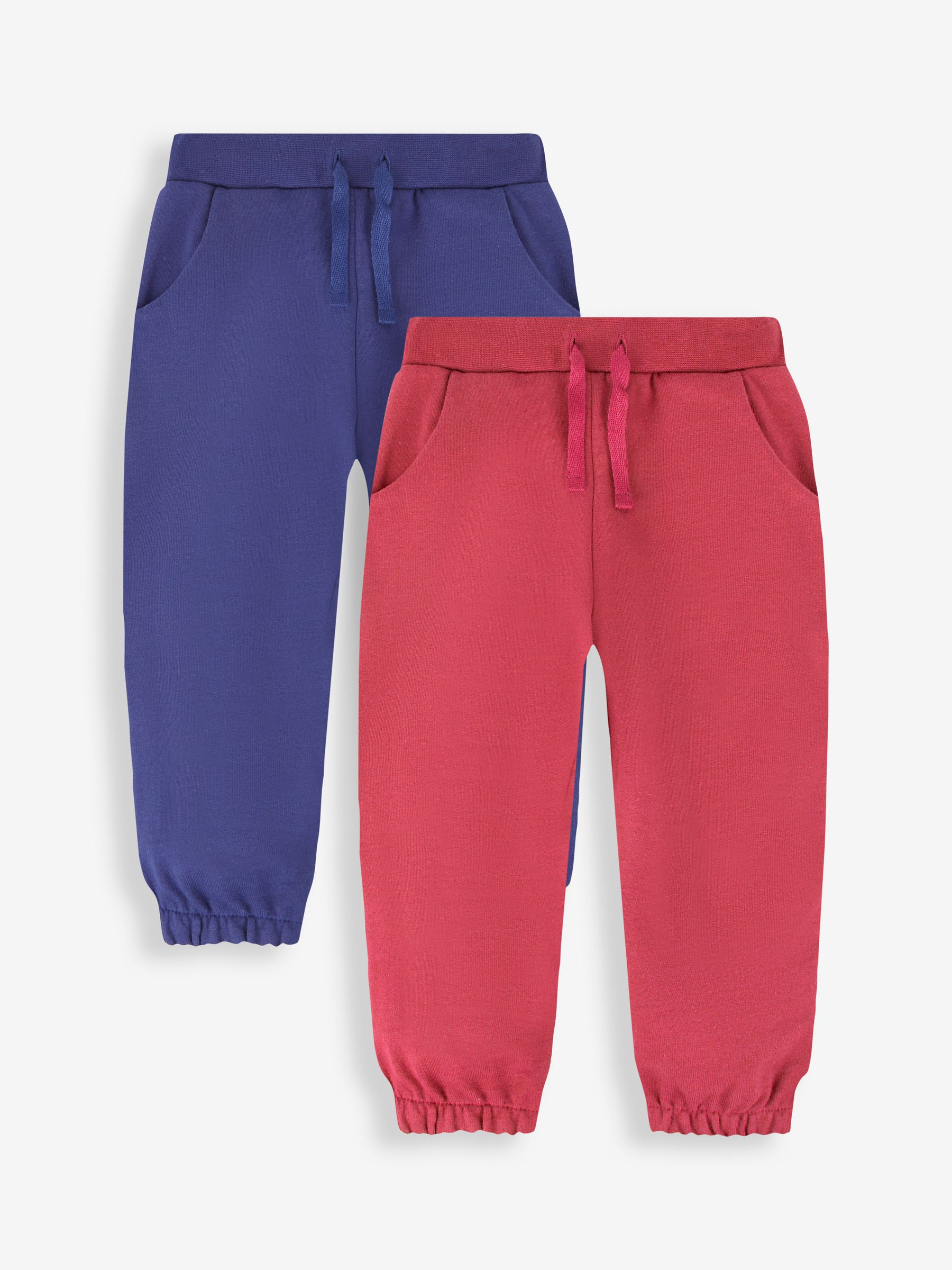 Berry & Navy Blue 2-Pack Joggers - Image 1 of 7
