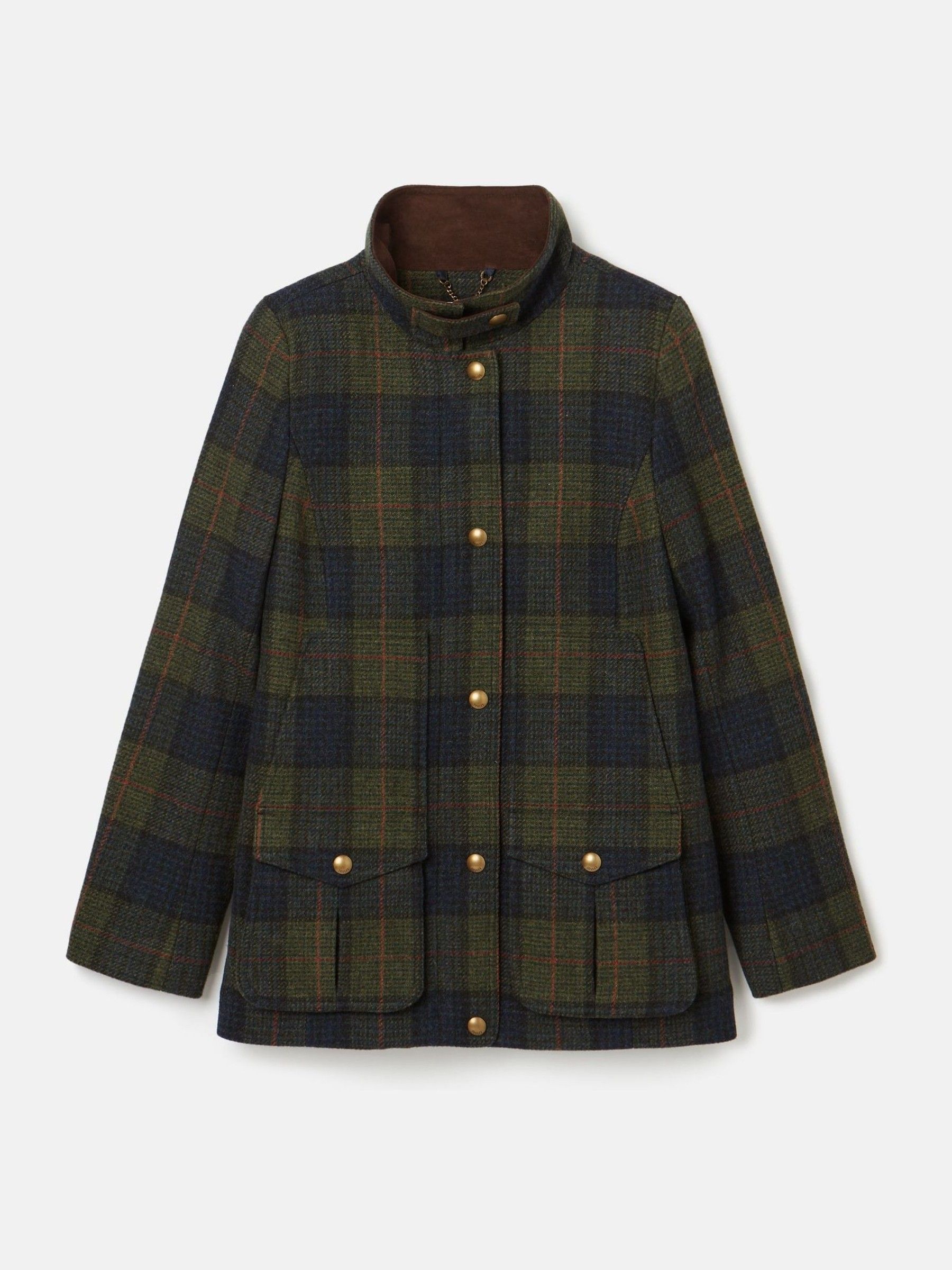 Fieldcoat Navy/Khaki Tweed Jacket | Joules